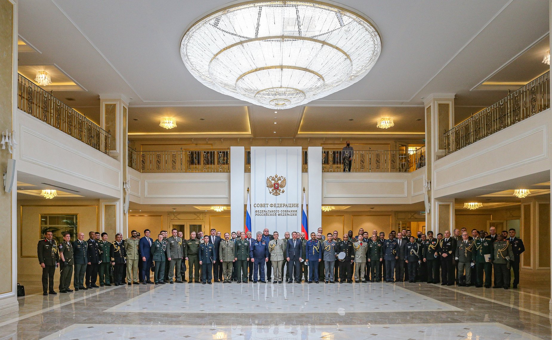 Ежегодный брифинг с военными атташе иностранных государств, аккредитованными в Российской Федерации
