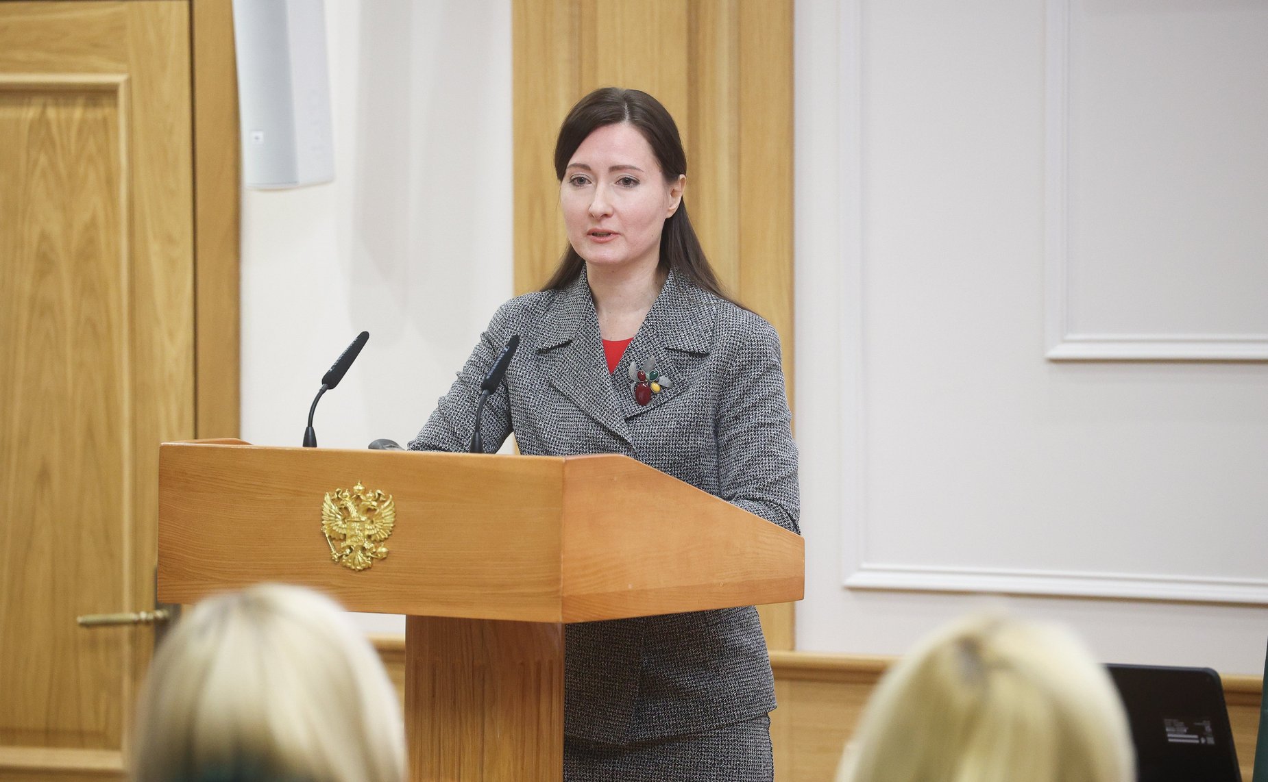 Встреча председателя Комитета СФ по науке, образованию и культуре Лилии Гумеровой с участниками окружных семейно-демографических конференций