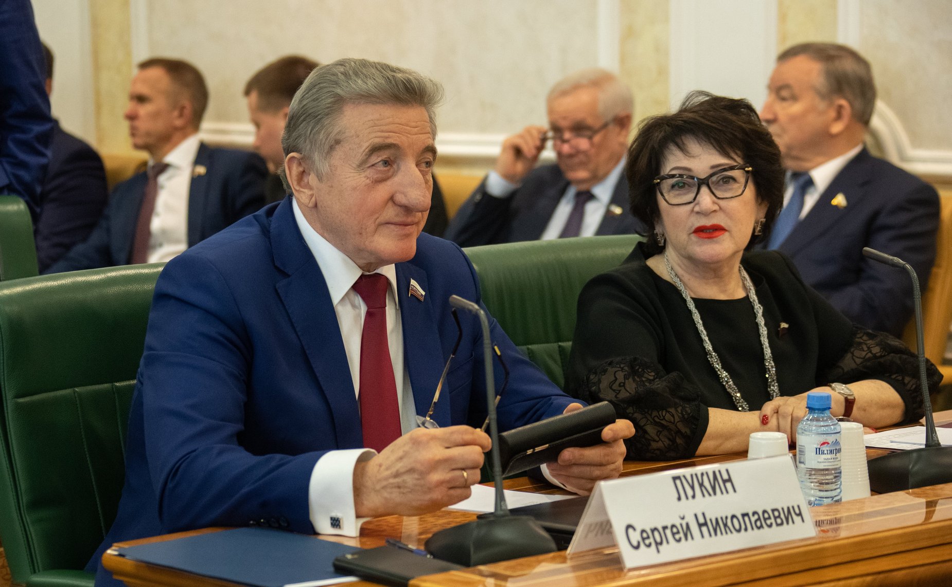 Сергей Лукин и Людмила Талабаева