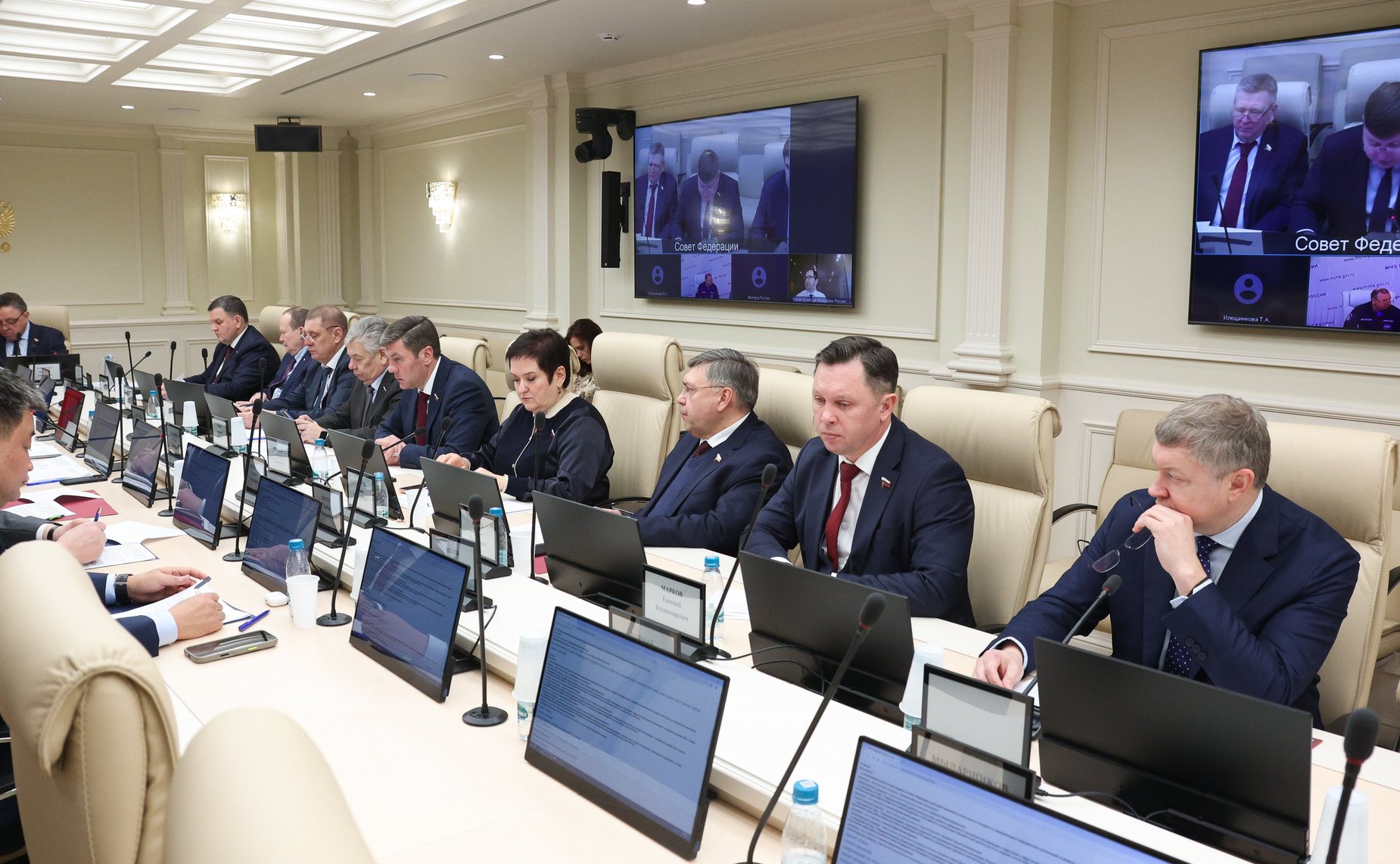 Заседание Комитета Совета Федерации по Регламенту и организации парламентской деятельности