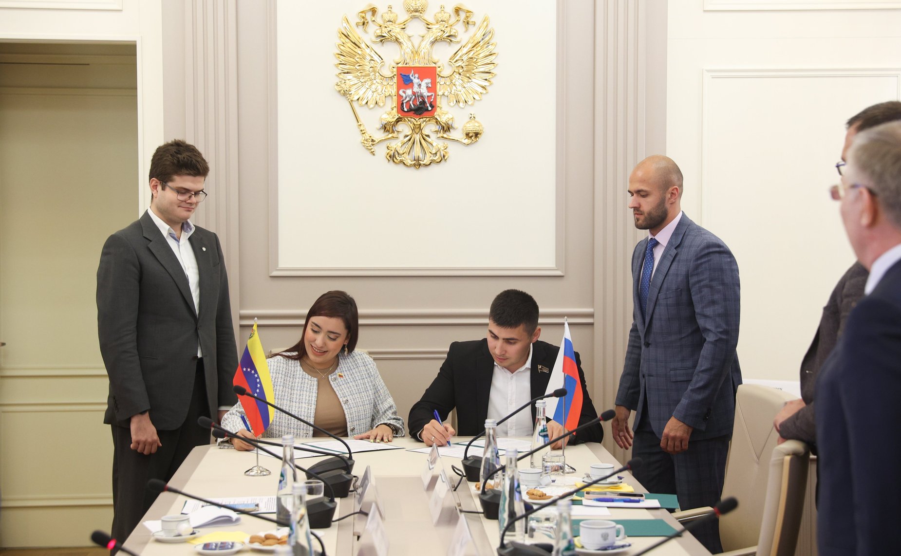 Подписано Соглашение о сотрудничестве между Палатой молодых законодателей при СФ и Сетью молодых парламентариев Венесуэлы