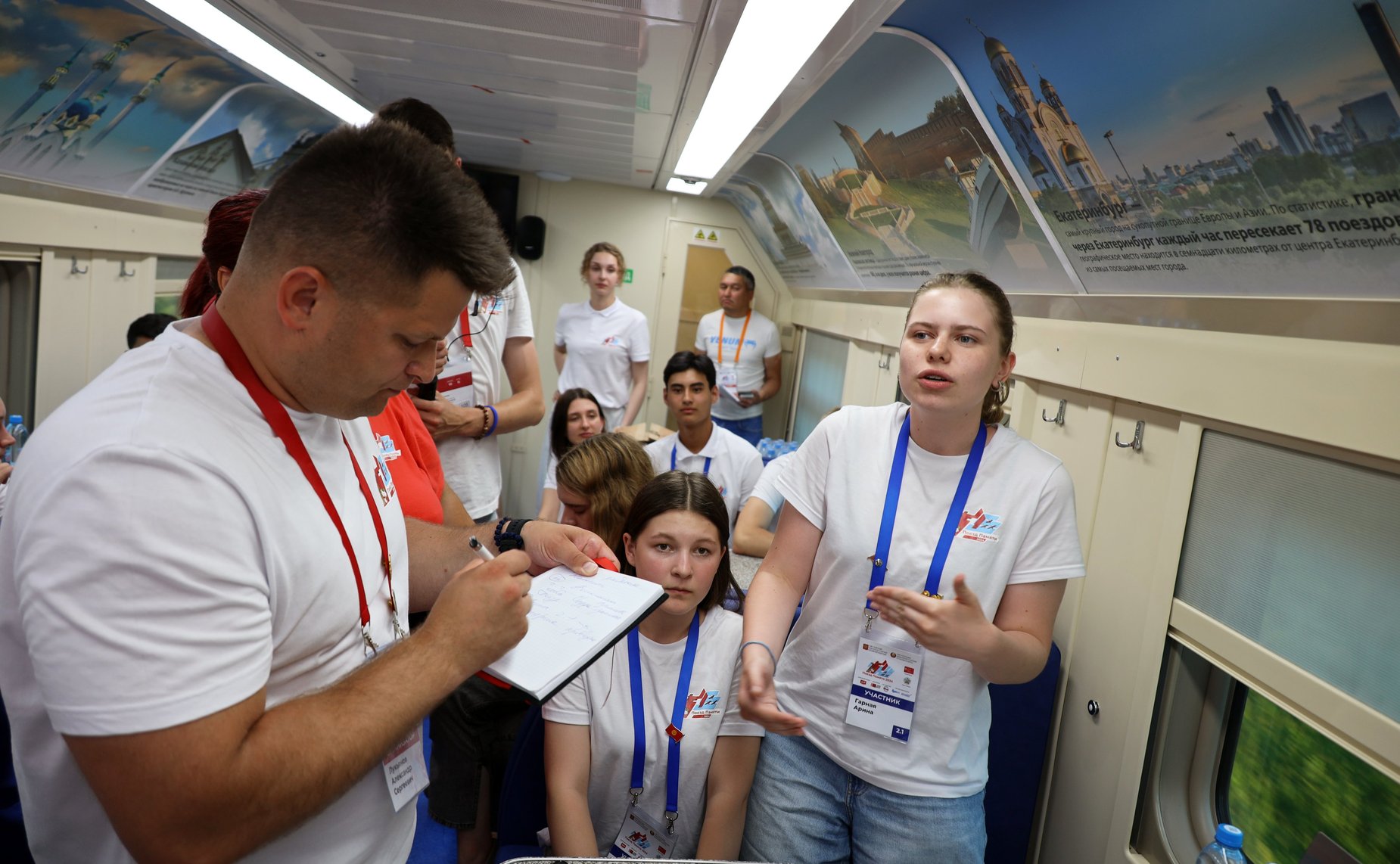 Вологда приветствовала участников культурно-образовательного проекта «Поезд Памяти»