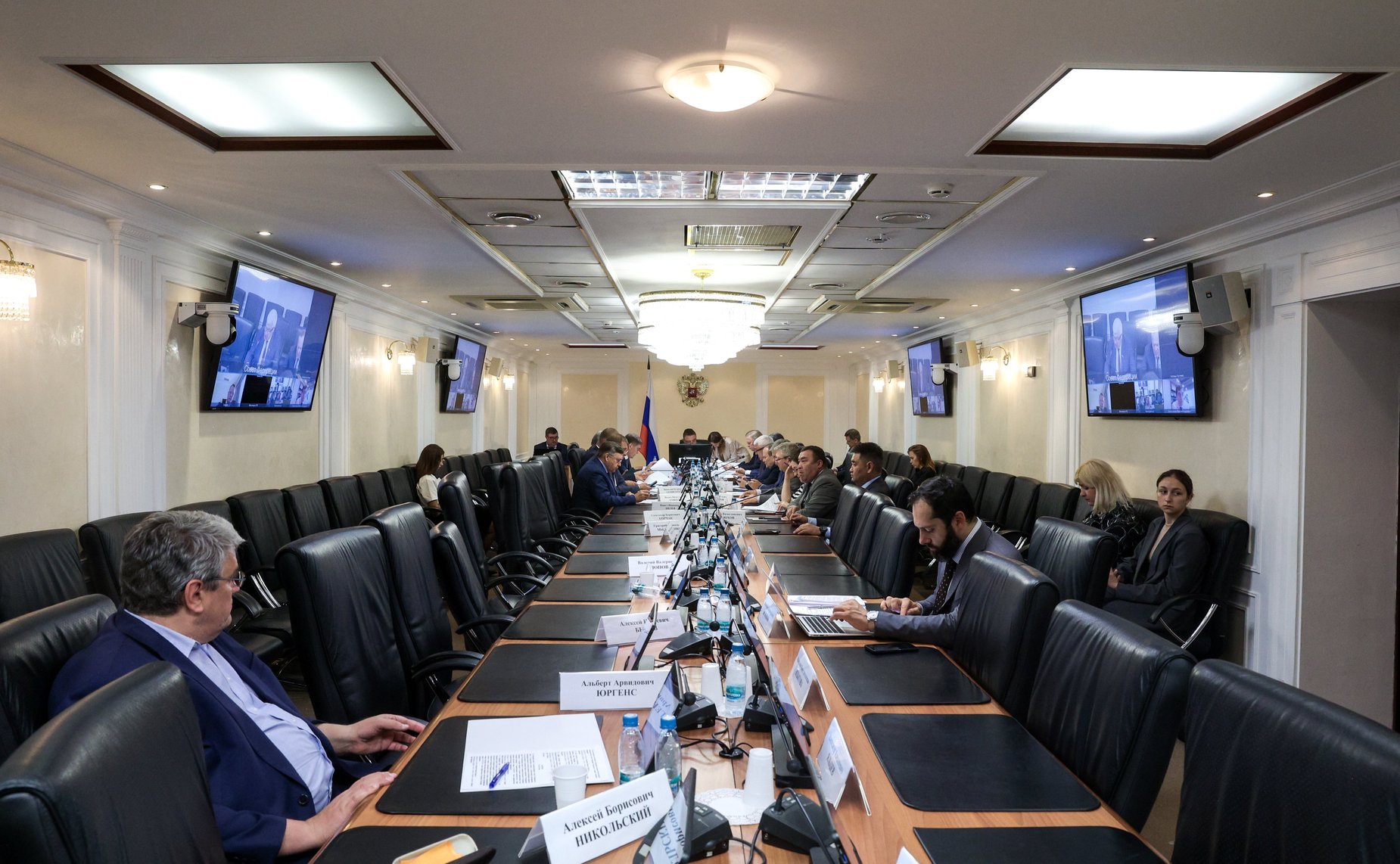 Заседание Комитета Совета Федерации по Регламенту и организации парламентской деятельности