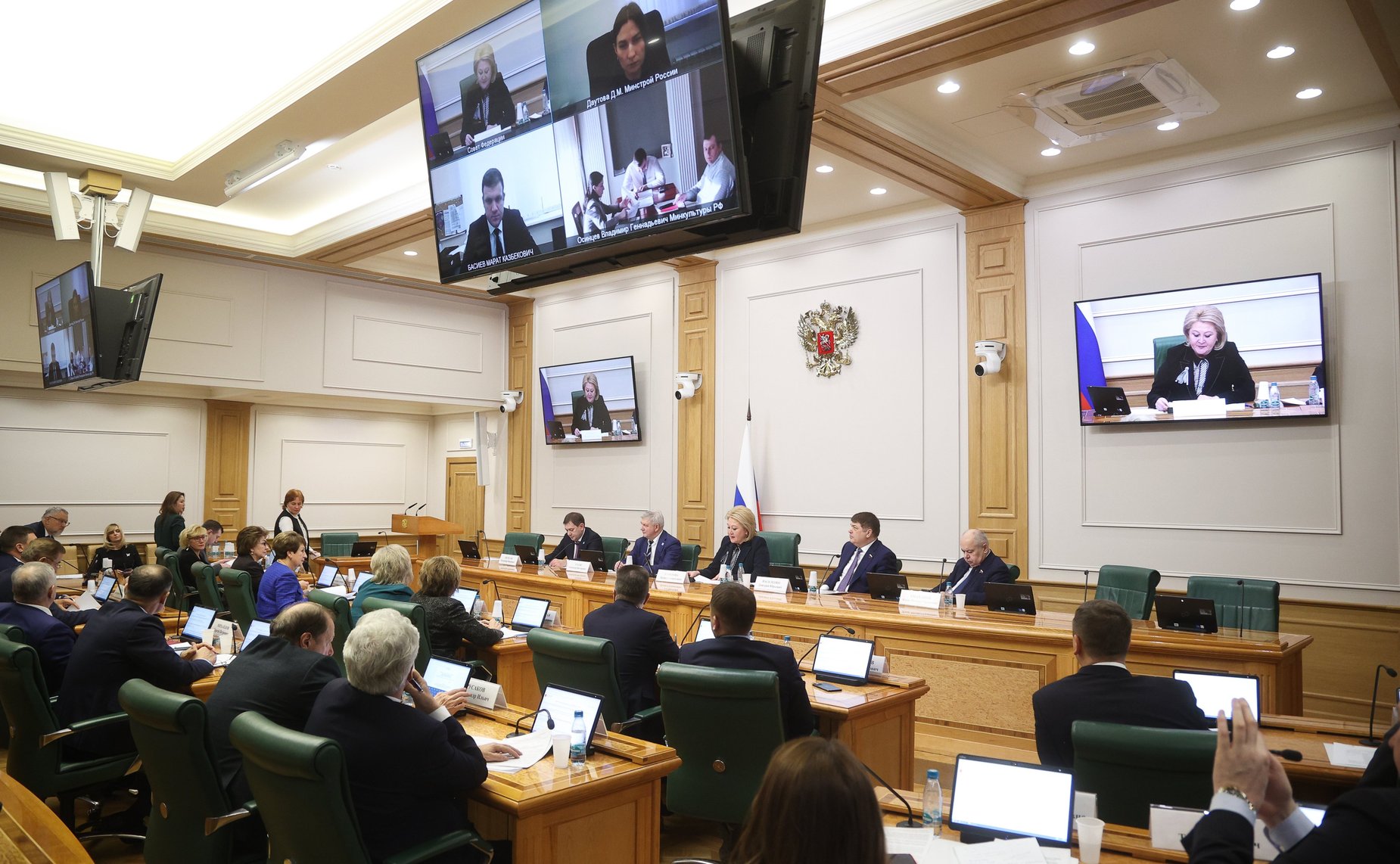 Расширенное заседание Комитета Совета Федерации по науке, образованию и культуре в рамках Дней Воронежской области в Совете Федерации на тему «О формировании в Воронежской области современной инфраструктуры в сфере культуры»
