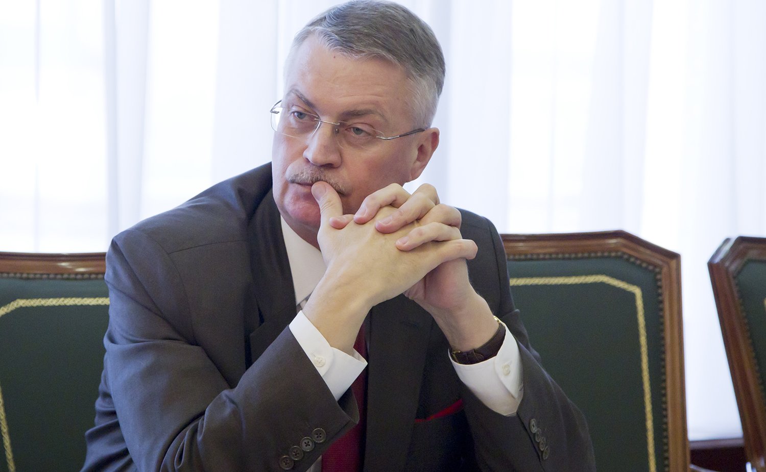 Встреча спикера СФ В. Матвиенко с Председателем Конгресса местных и региональных властей Совета Европы Х. ван Стаа -3