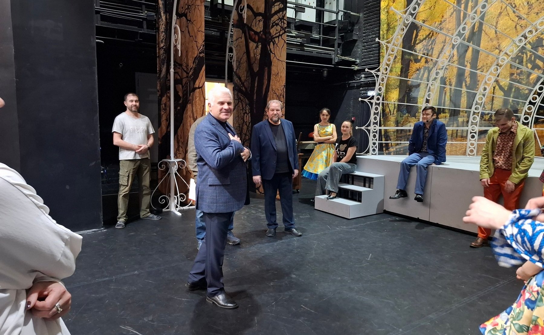 Сергей Мартынов встретился с руководством и артистами театра