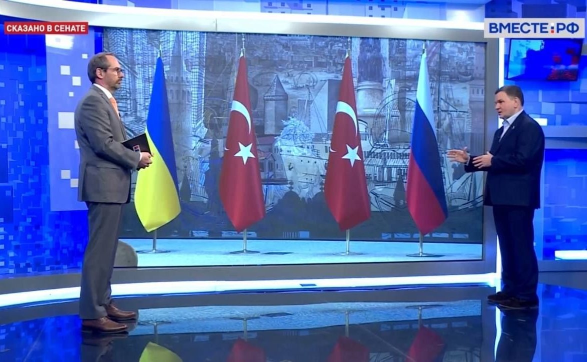 Сергей Перминов ответил в прямом эфире телеканала «Вместе-РФ» на вопросы о переговорных контактах России и Украины в Стамбуле