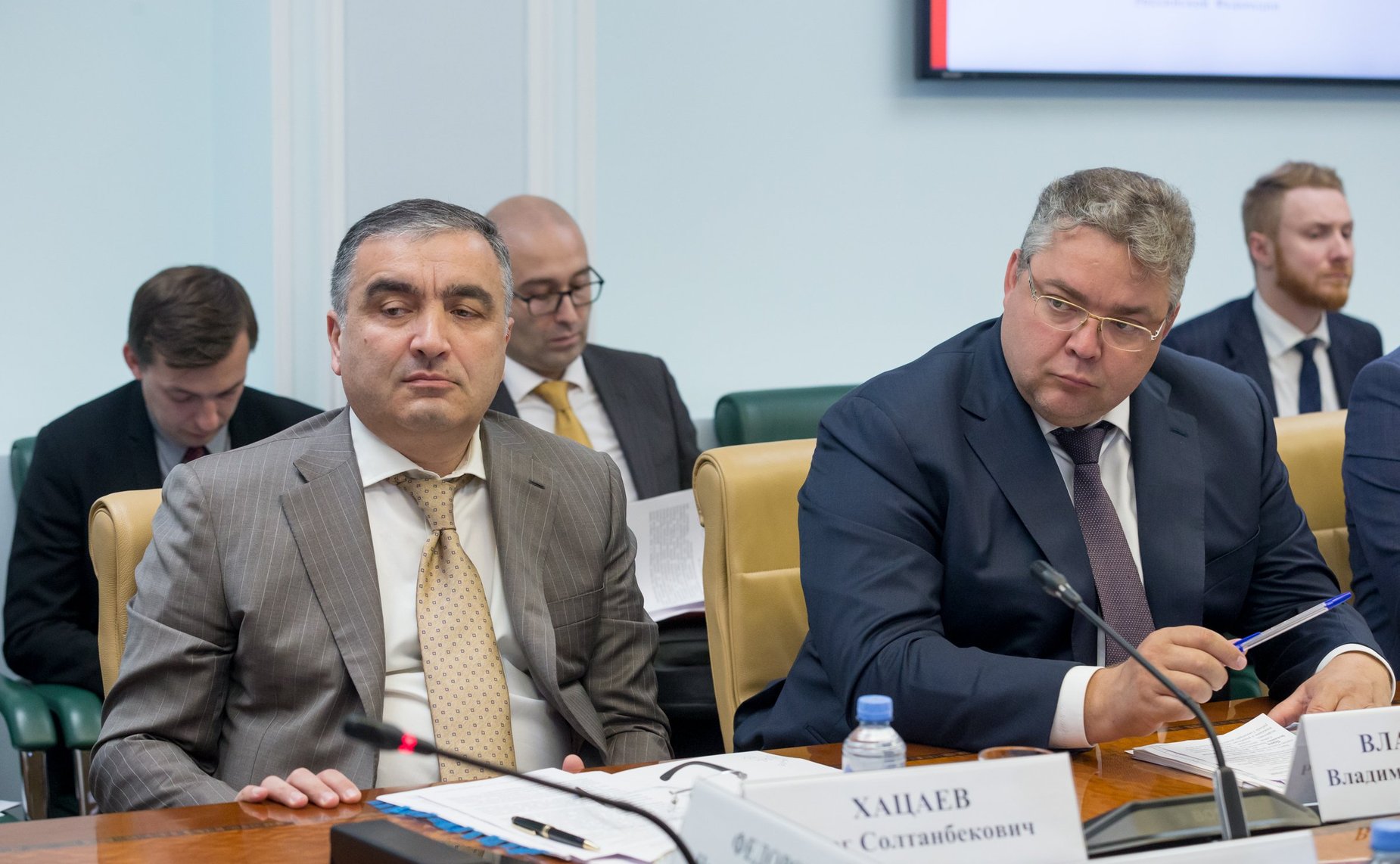 Заседание рабочей группы по взаимодействию с федеральными органами исполнительной власти и органами государственной власти Ставропольского края