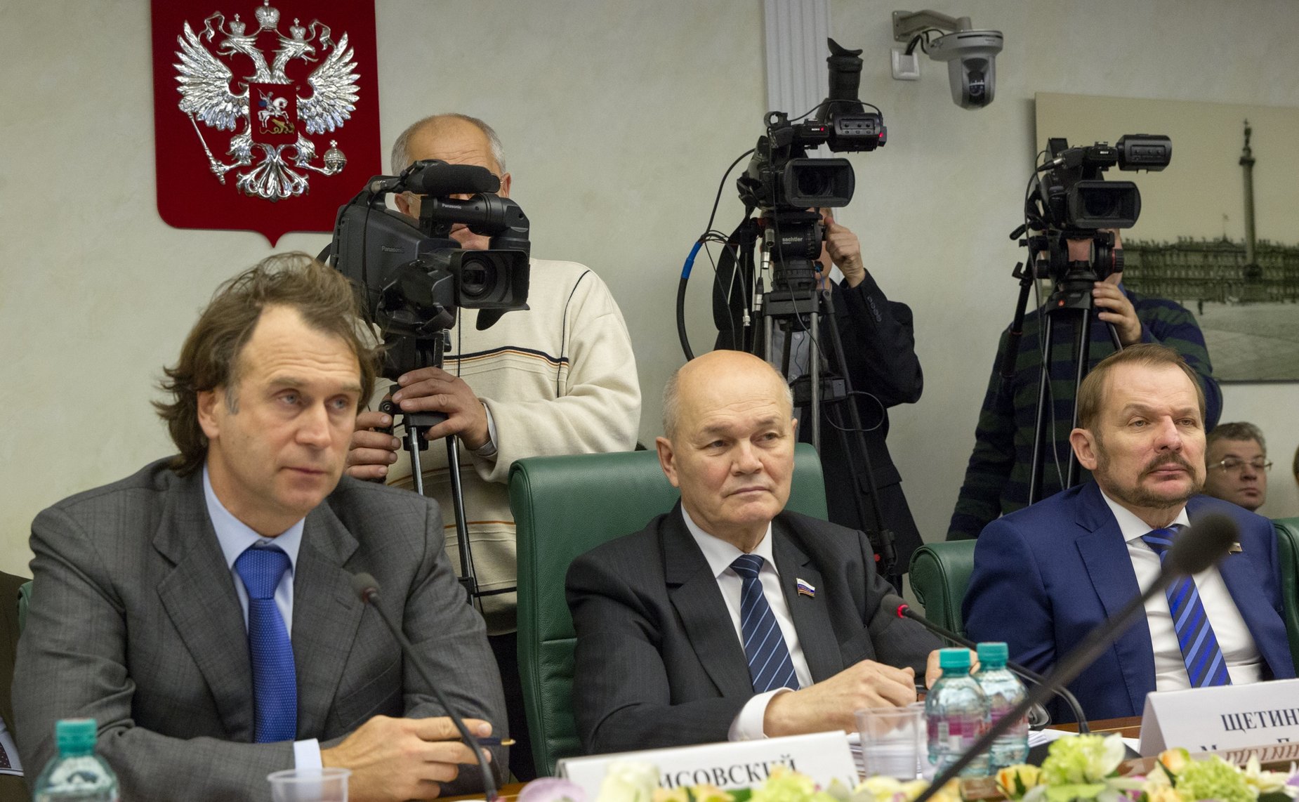 С. Лисовский, М. Щетинин и С. Белоусов