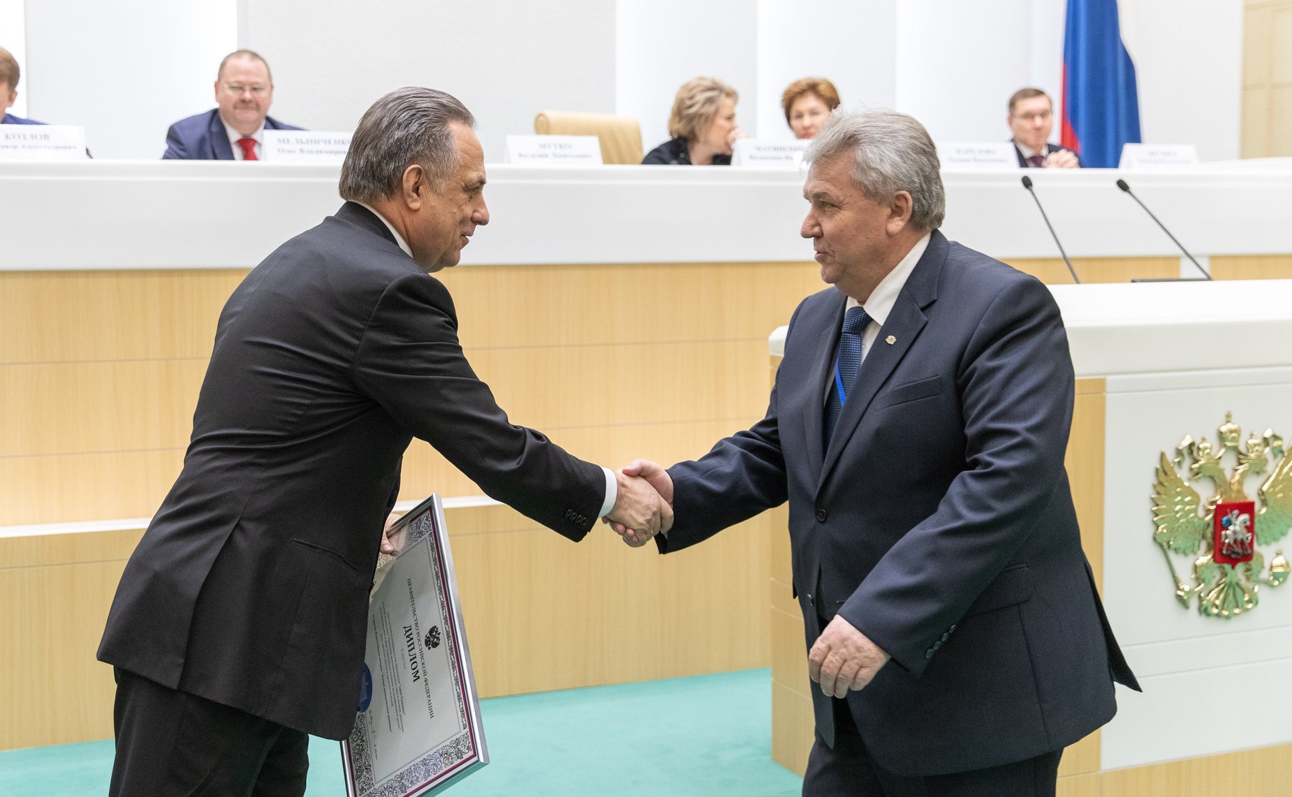 Заседание VI Съезда Всероссийского Совета местного самоуправления
