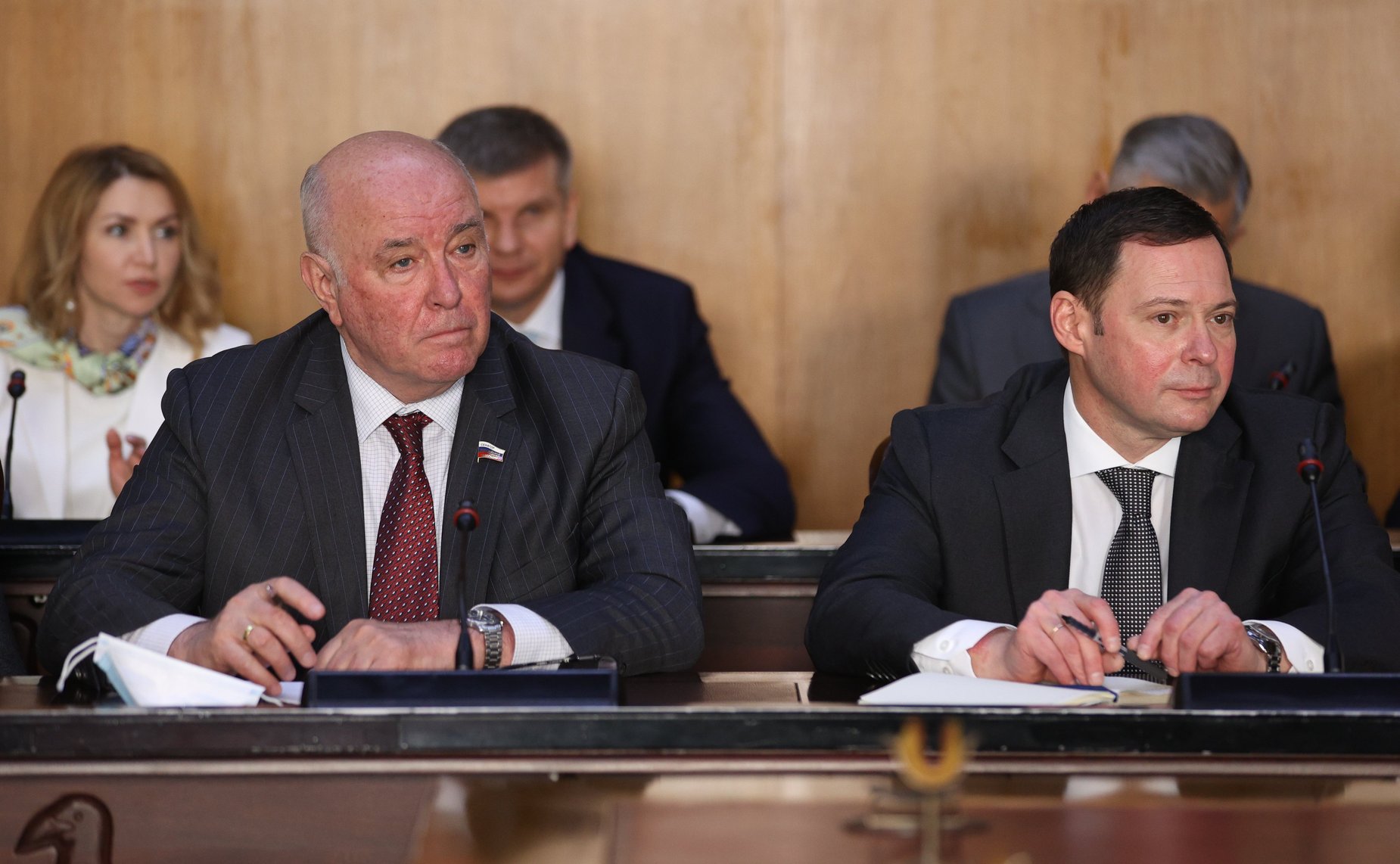 Встреча Председателя Совета Федерации Валентины Матвиенко с Председателем Национального собрания Республики Зимбабве Джейкобом Мудендой