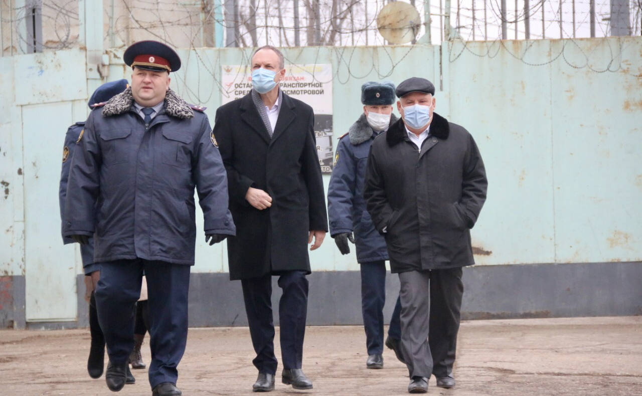 Александр Башкин совместно с Уполномоченным по правам человека в Астраханской области посетили «Исправительную колонию № 6» ФСИН по Астраханской области