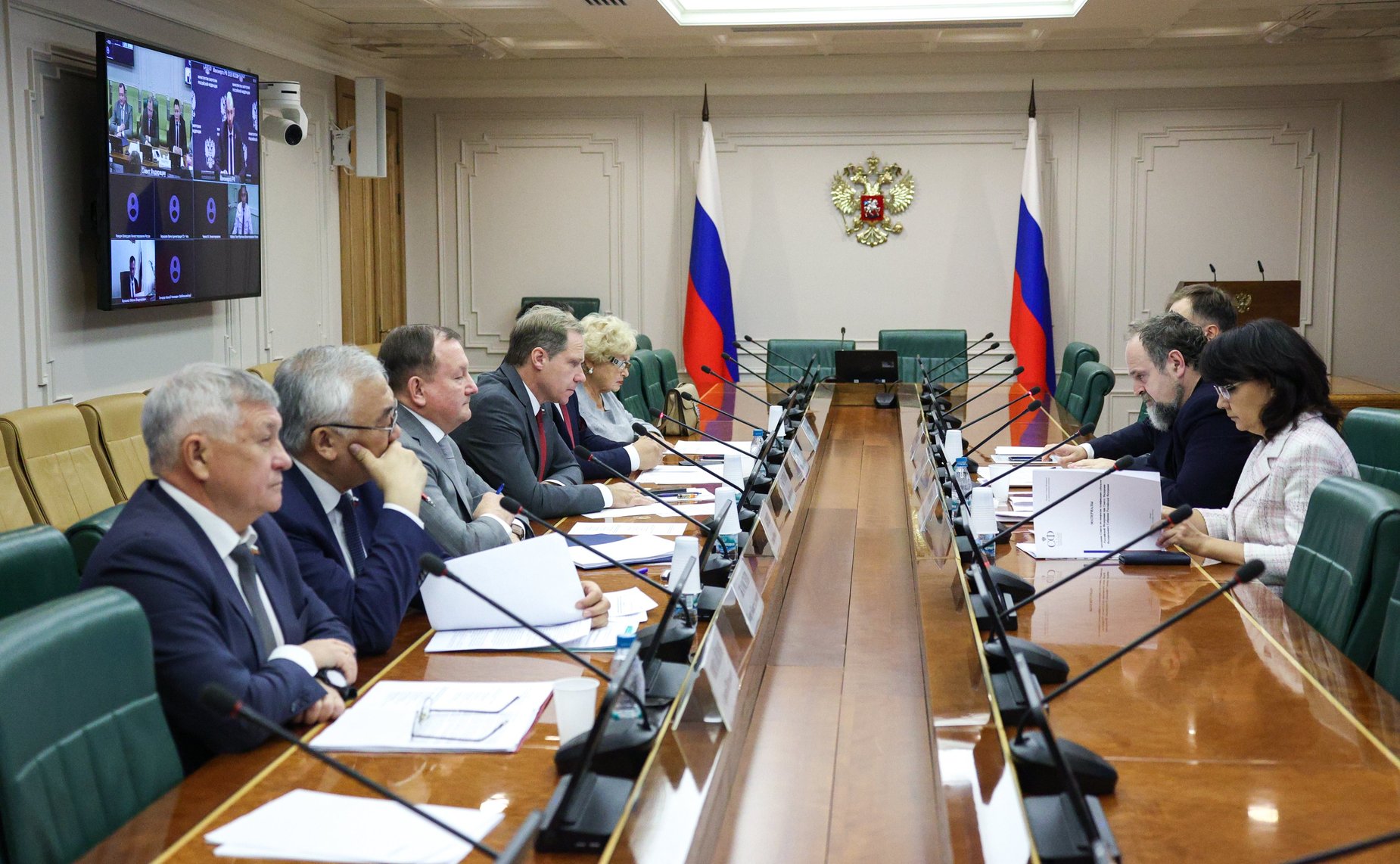 Заседание Совета по вопросам газификации субъектов РФ при Совете Федерации ФС РФ