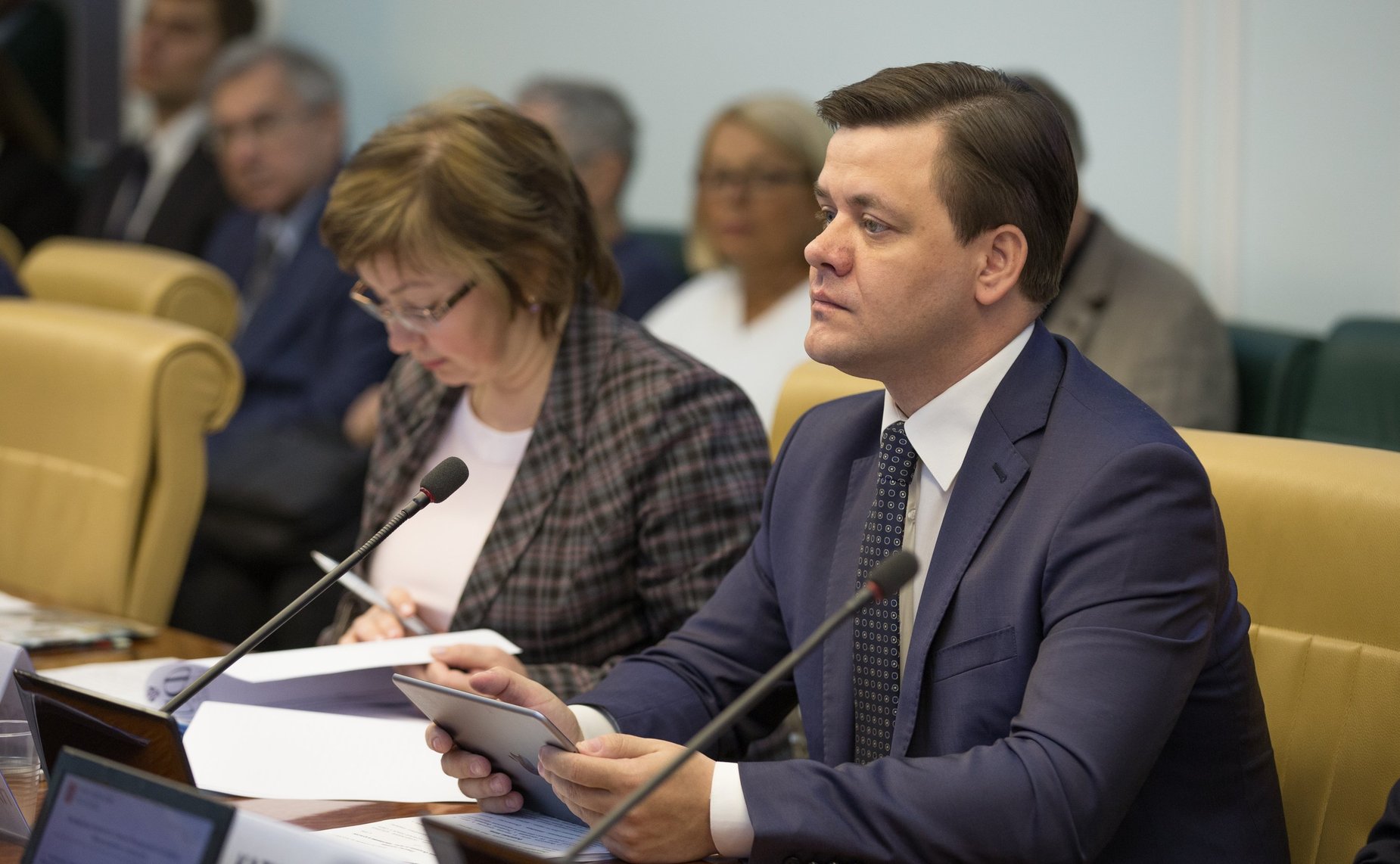 Заседание Комитета СФ по науке, образованию и культуре с участием представителей власти Калужской области