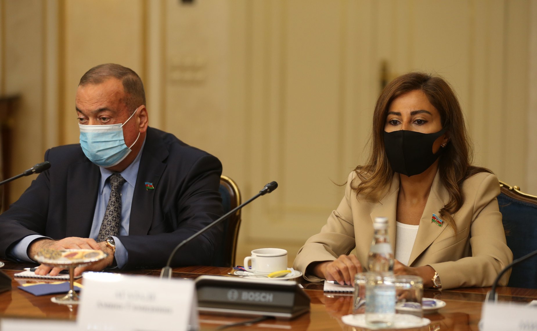 Встреча Валентины Матвиенко с Председателем Милли Меджлиса Азербайджанской Республики Сахибой Гафаровой