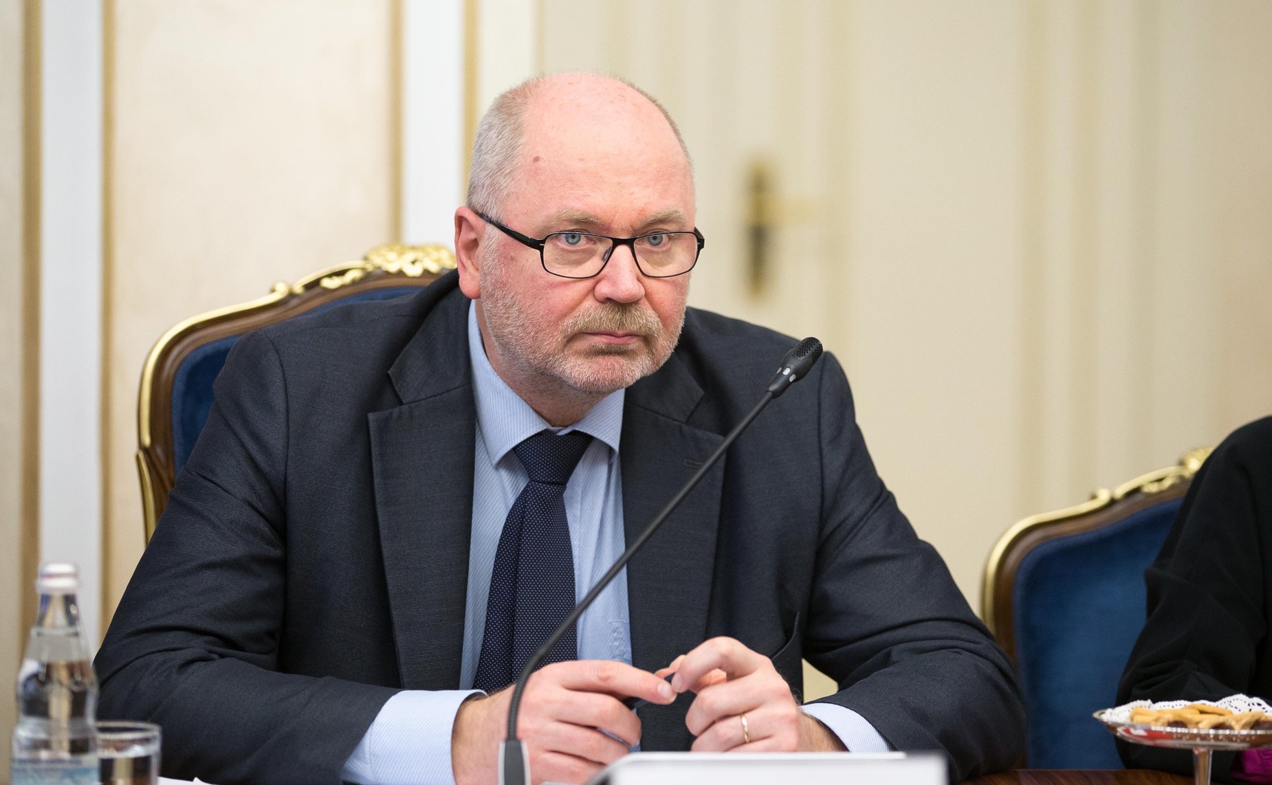 Встреча Н. Федорова с руководителем парламентской группы «Финляндия – Россия» Э. Хейнялуомой