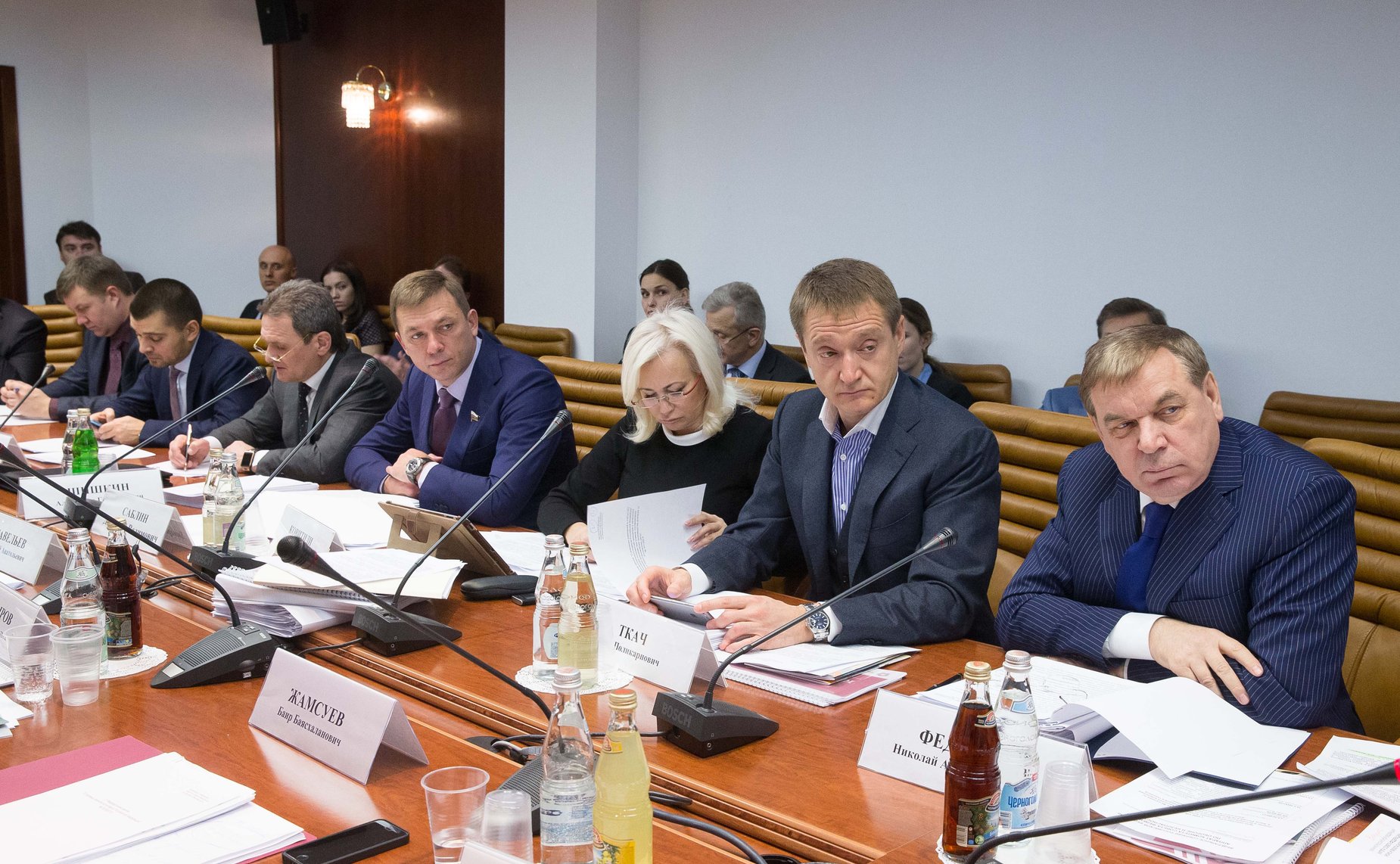 Заседание Комитета Совета Федерации по обороне и безопасности