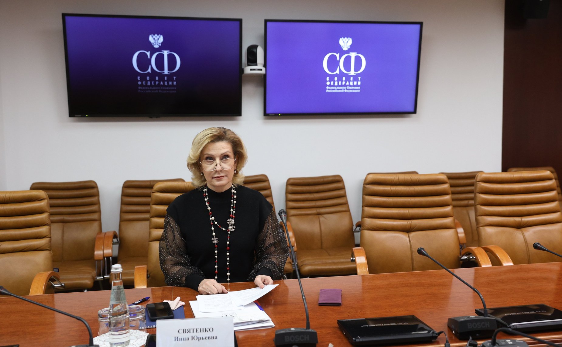 Заместитель Председателя СФ Инна Святенко