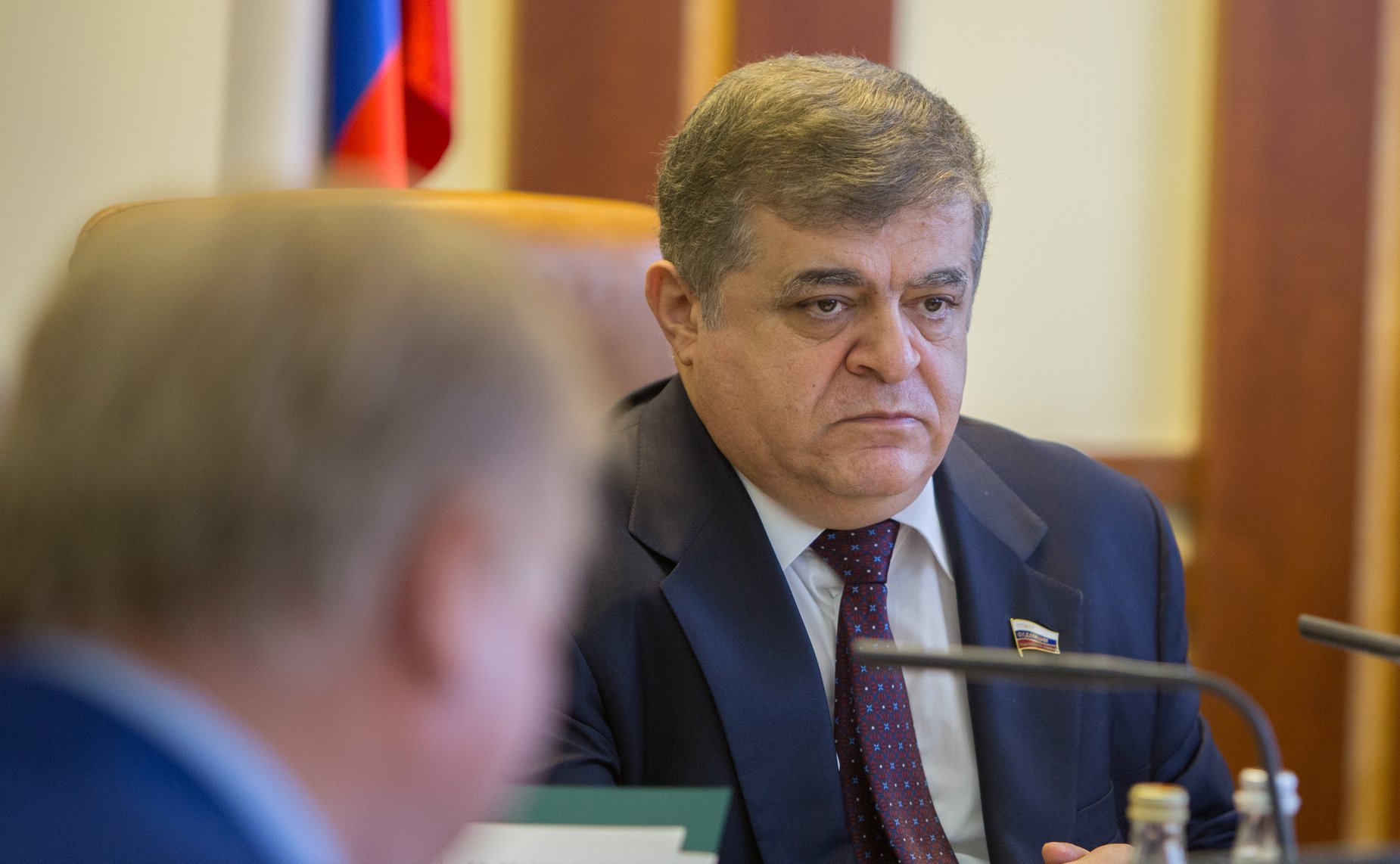 В. Джабаров Заседание Комитета Совета Федерации по международным делам