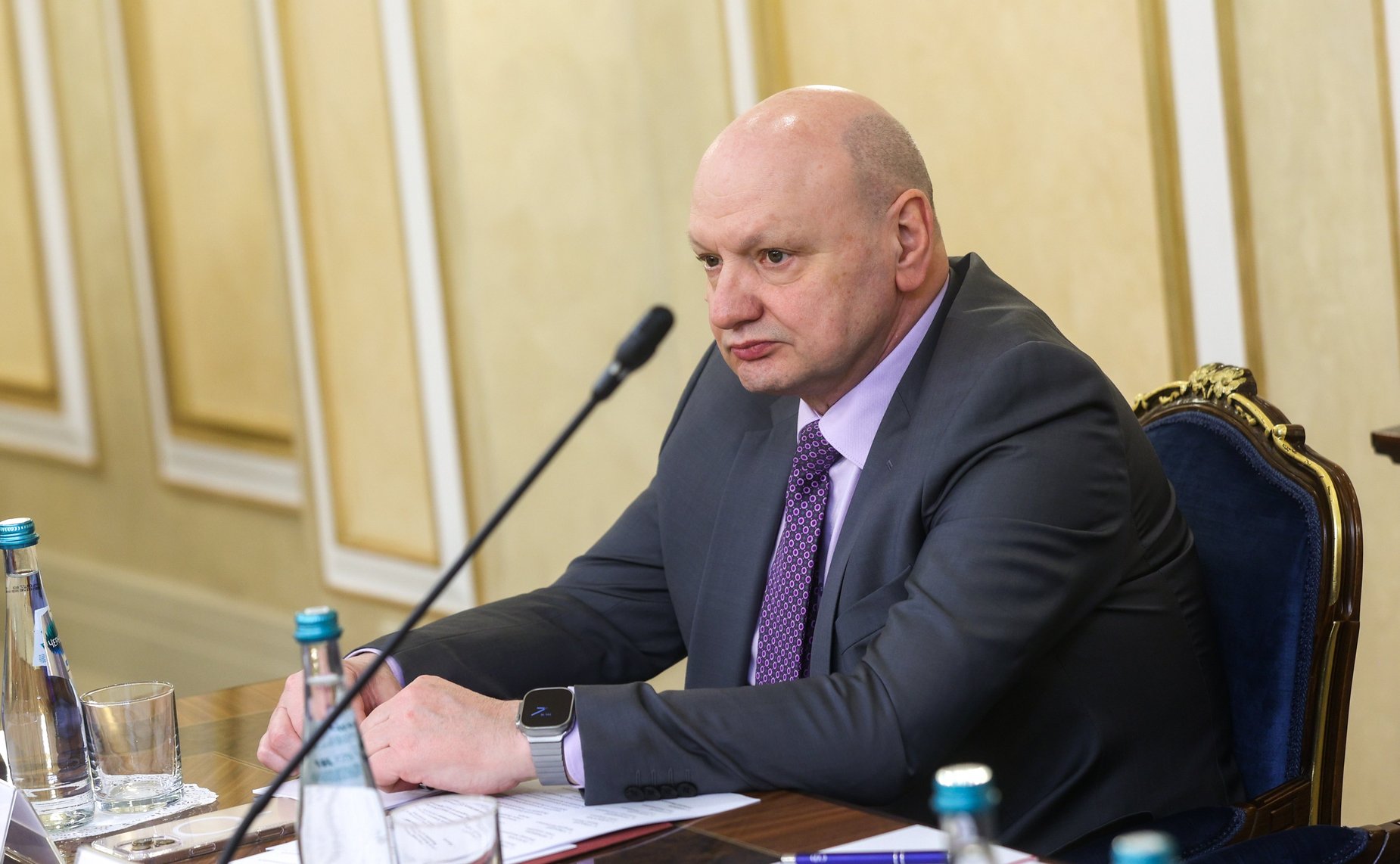 Заседание Комиссии по сотрудничеству Совета Федерации Федерального Собрания Российской Федерации и Маджлиси милли Маджлиси Оли Республики Таджикистан