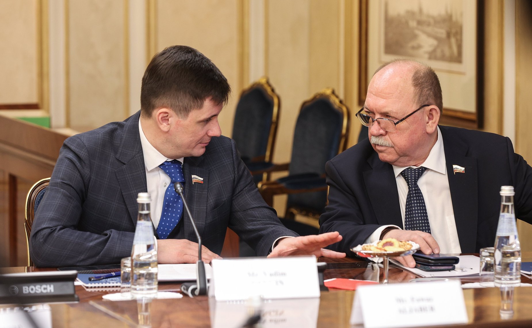 Встреча руководителя группы по сотрудничеству СФ с Консультативным советом Королевства Саудовская Аравия Белана Хамчиева с Чрезвычайным и Полномочным Послом Королевства Саудовская Аравия в Йеменской Республике