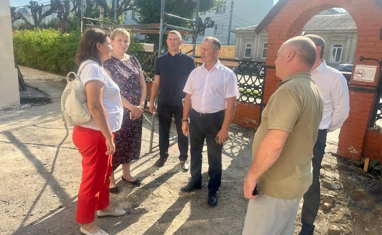 Игорь Мурог проконтролировал ход капремонта школ и детских садов в Рязанской области