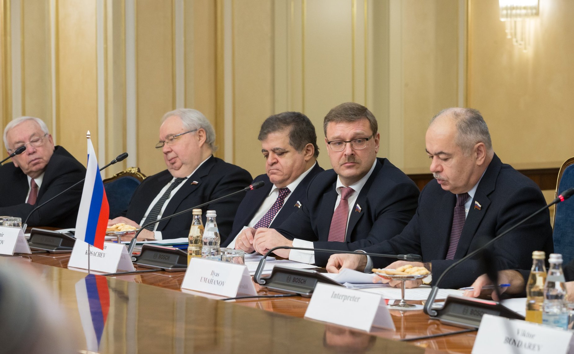 В СФ состоялось совместное заседание Комитета по международным делам, Комитета по обороне и безопасности и Комиссии по иностранным делам и безопасности Кнессета Израиля