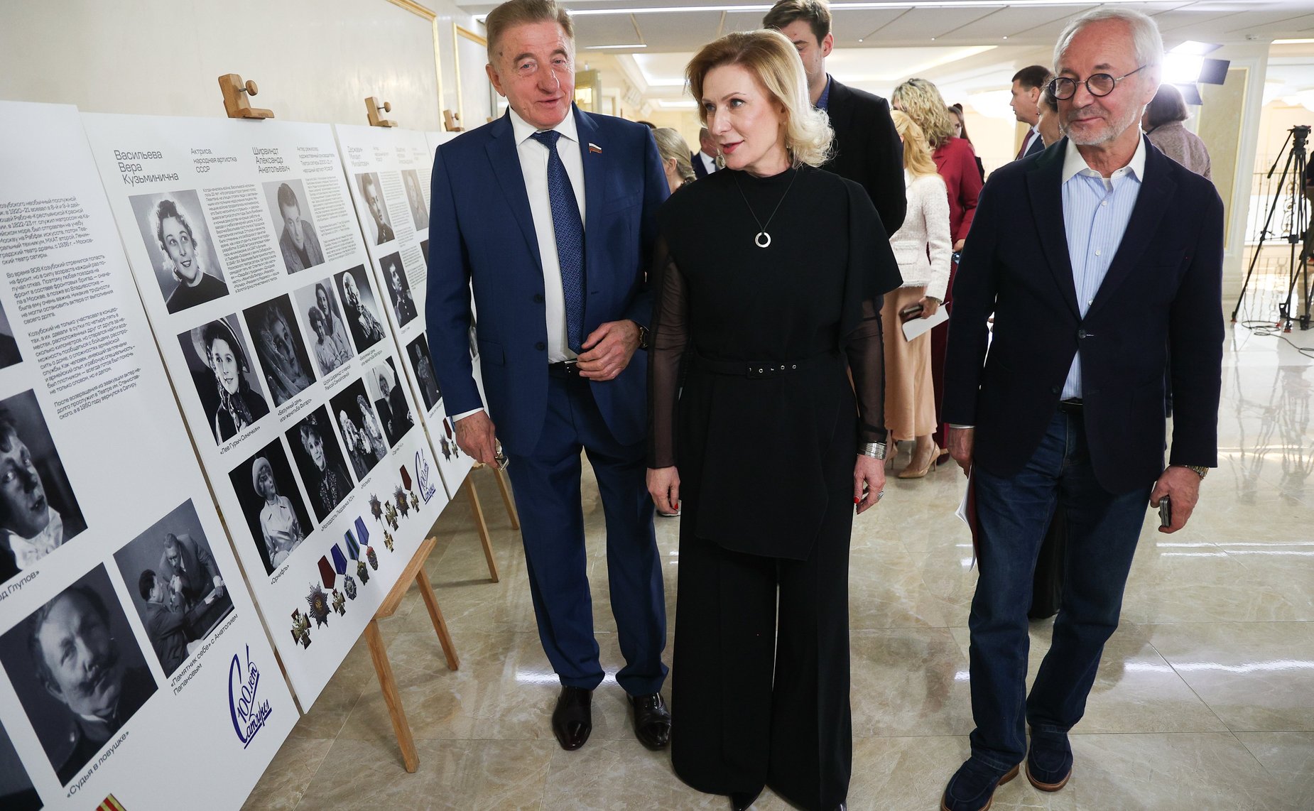 Открытие выставки «Актеры Театра сатиры на фронте и в тылу»