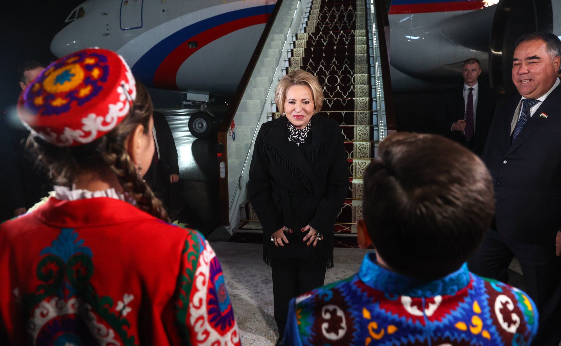 Рабочий визит делегации Совета Федерации во главе с Председателем СФ Валентиной Матвиенко в Республику Таджикистан для участия в мероприятиях осенней сессии МПА СНГ