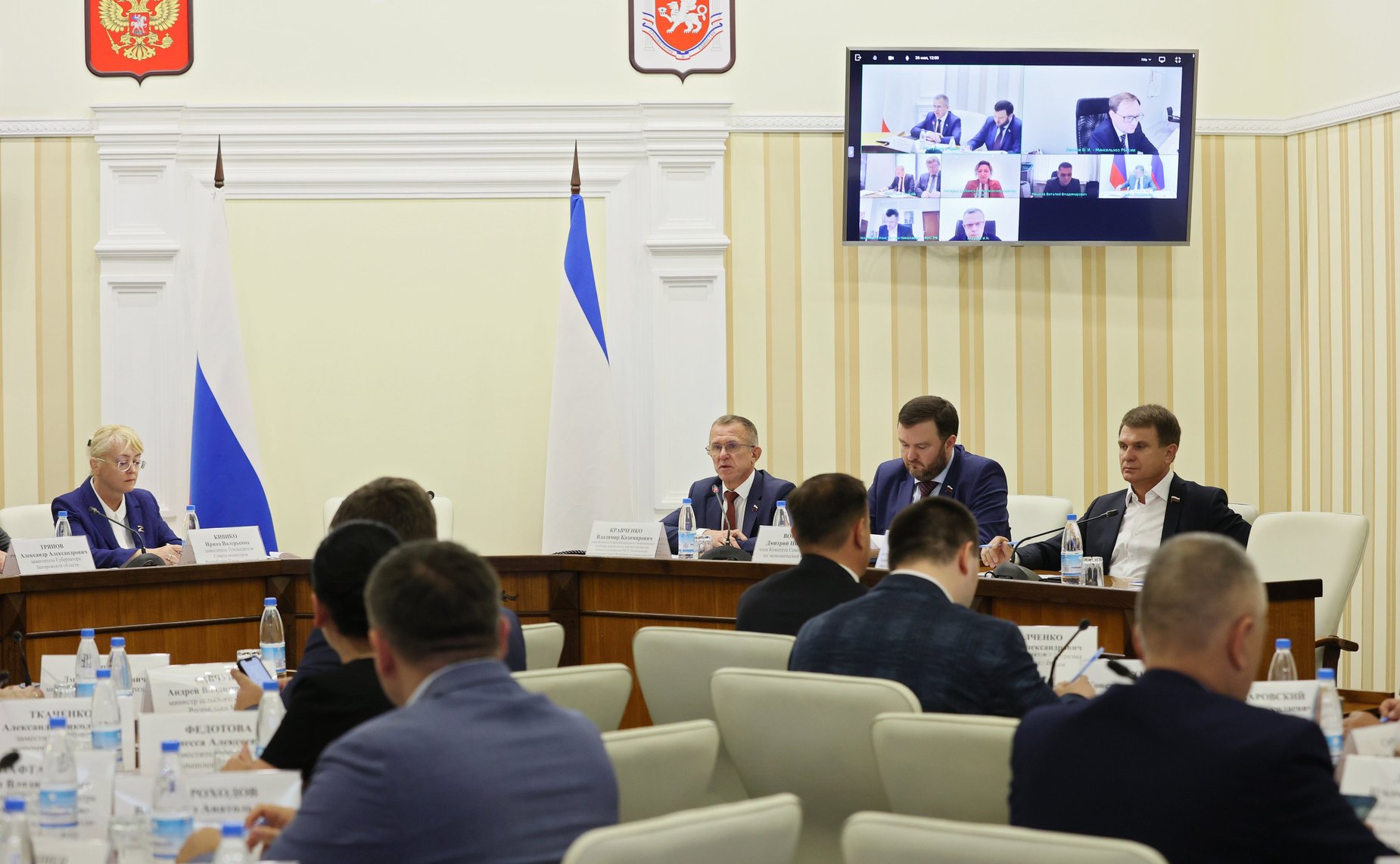 Сенаторы провели совещания по интеграции Запорожской и Херсонской областей в экономическую систему России и поддержке МСП