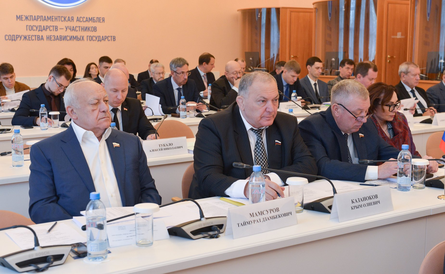 Заседание Объединенной комиссии при МПА СНГ по гармонизации законодательства в сфере безопасности и противодействия новым вызовам и угрозам