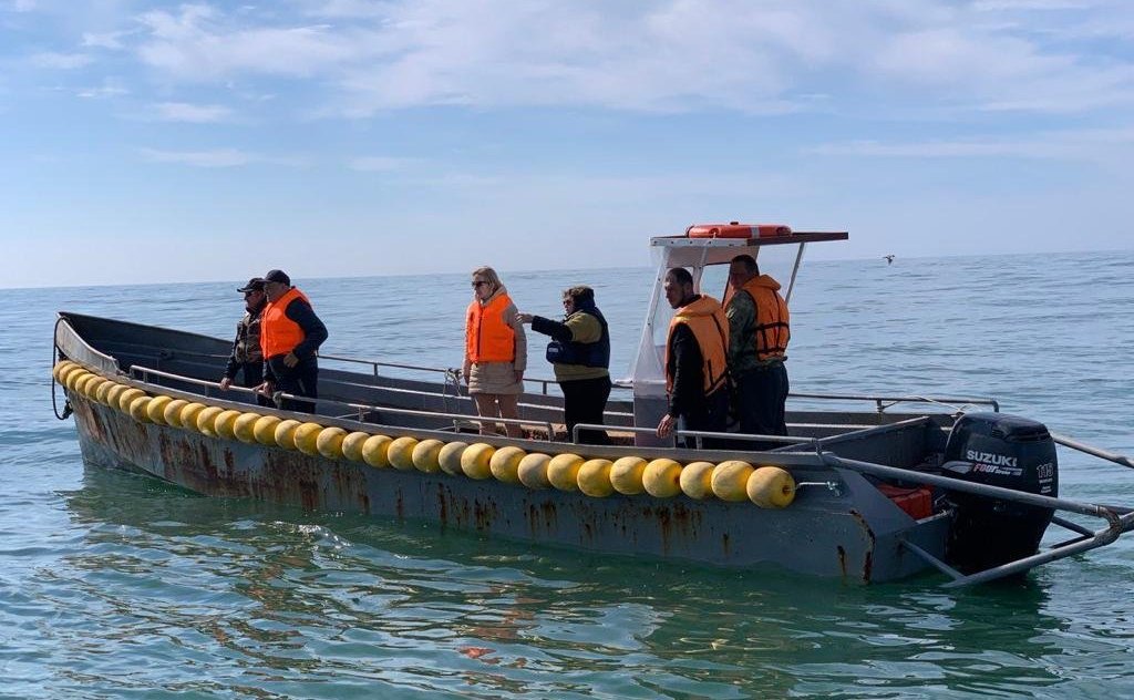 Людмила Талабаева посетила рыбохозяйственные предприятия, расположенные в Охотском районе Хабаровского края