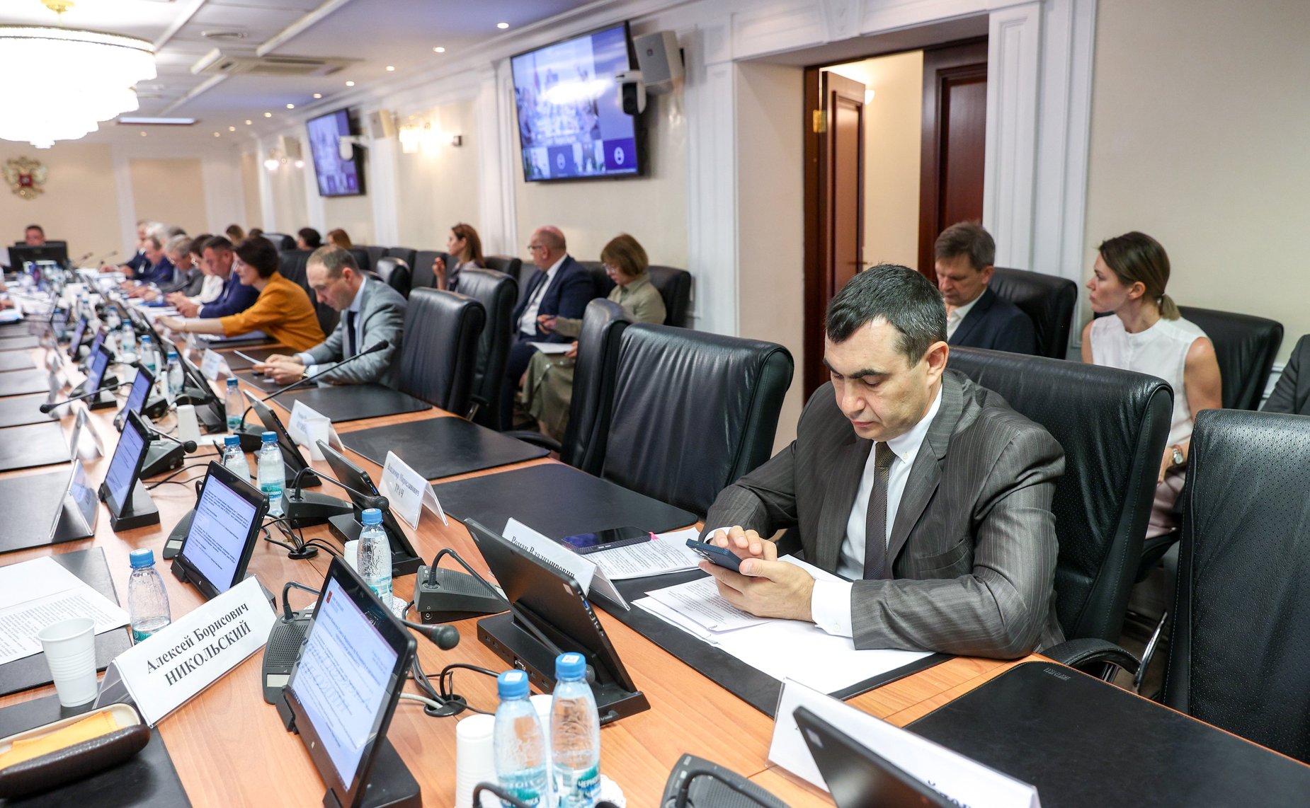 Заседание Комитета Совета Федерации по Регламенту и организации парламентской деятельности