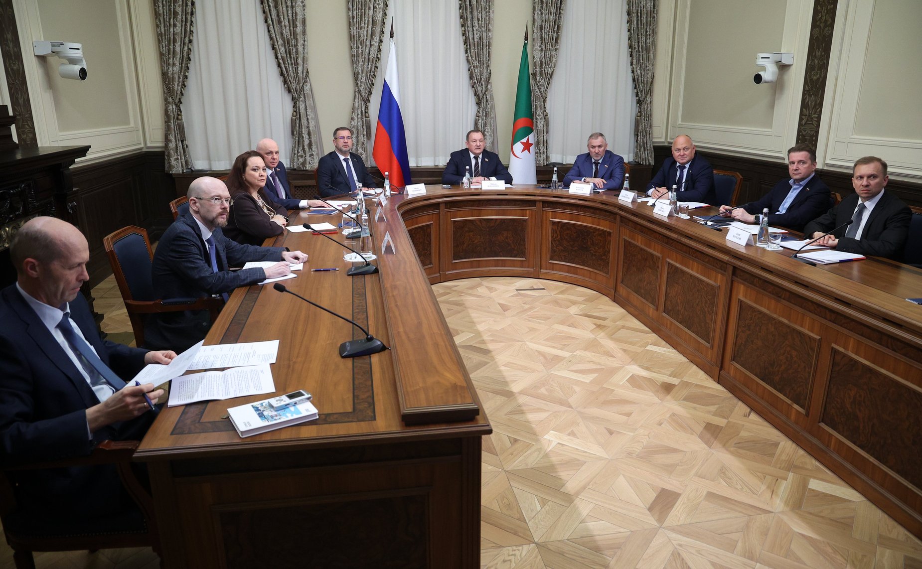 Совместное заседание групп по сотрудничеству Совета Федерации и Совета нации Алжирской Народной Демократической Республики