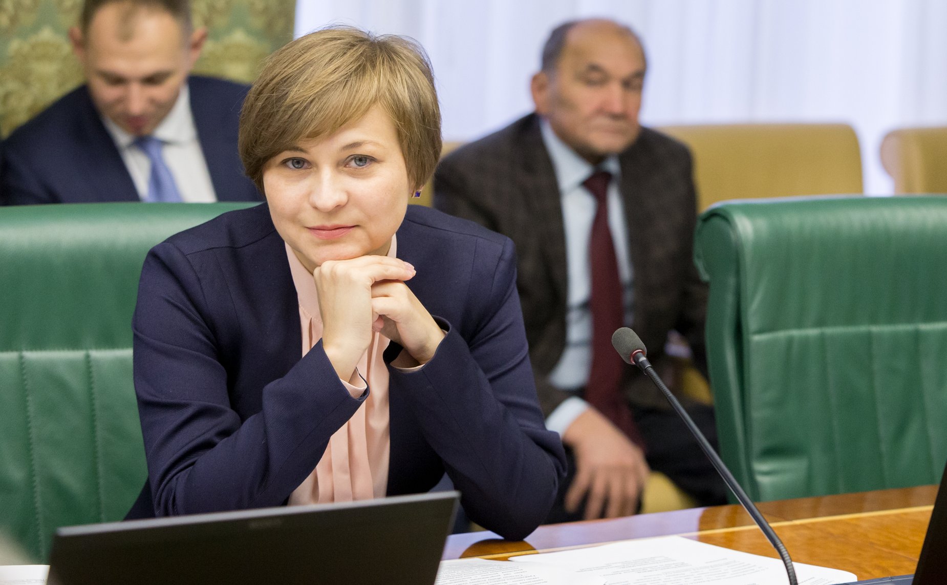 Л. Бокова Заседание Комитета Совета Федерации по экономической политике