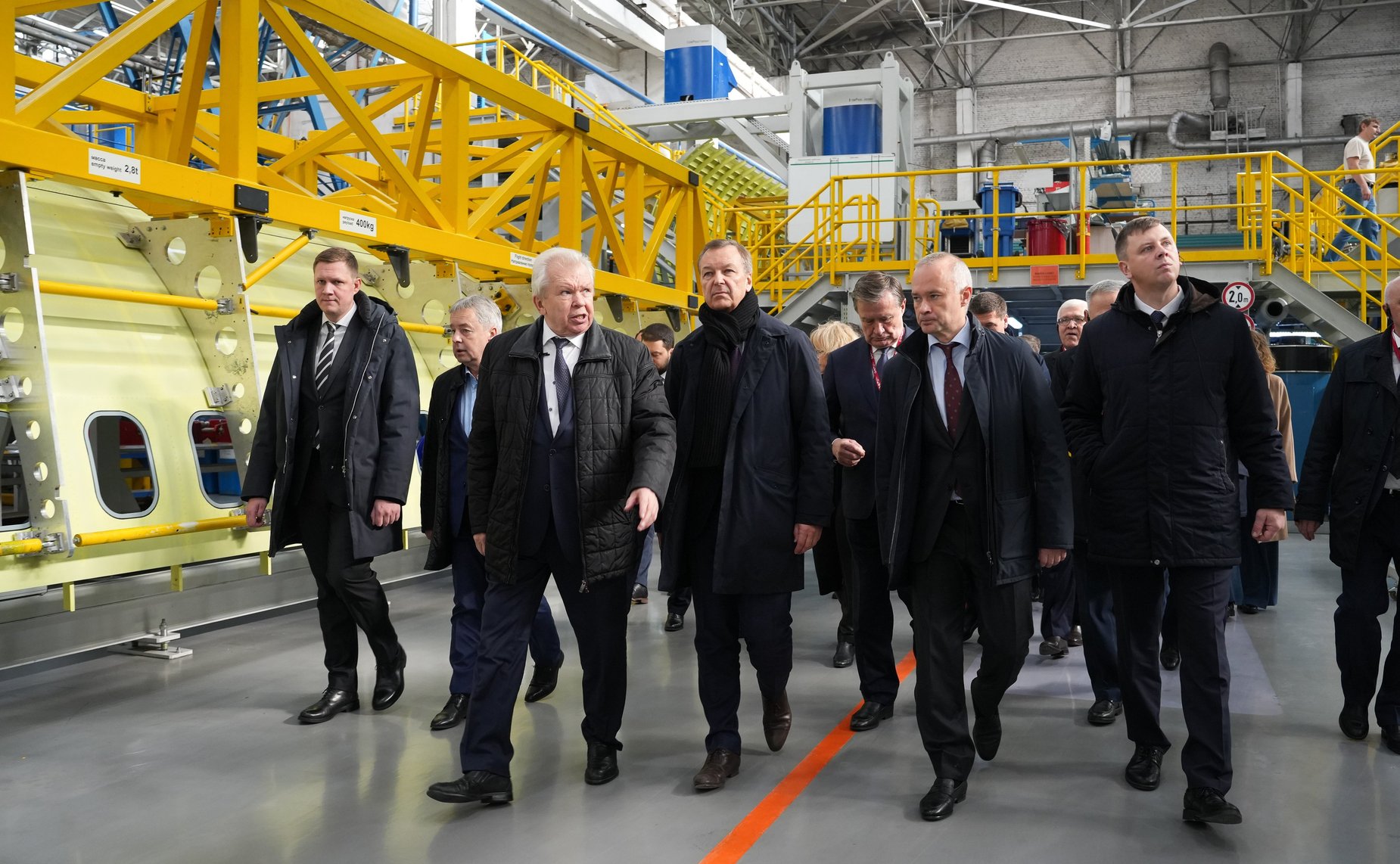 Сенаторы осмотрели цеха Иркутского авиационного завода – Филиала ПАО «Яковлев» и приняли участие в совещании «Перспективы развития гражданской авиации»