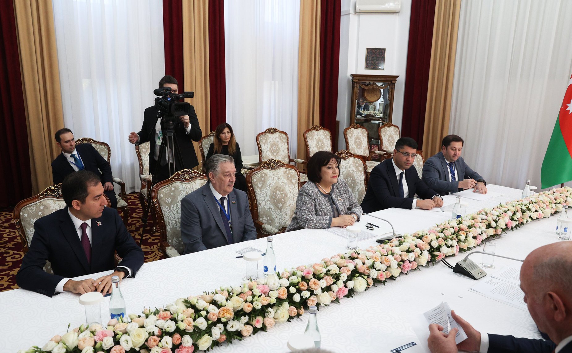 Встреча Председателя СФ Валентины Матвиенко с Председателем Милли Меджлиса Азербайджанской Республики Сагибой Гафаровой