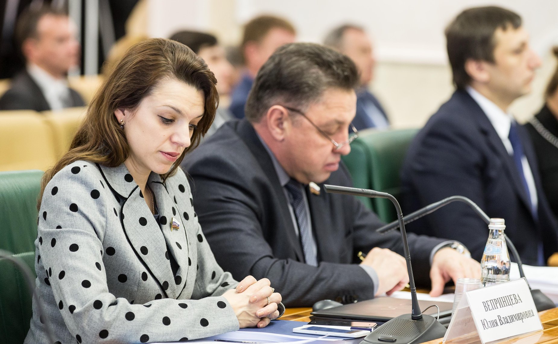 Заседание Совета по вопросам жилищного строительства и содействия развитию ЖКХ Вепринцева