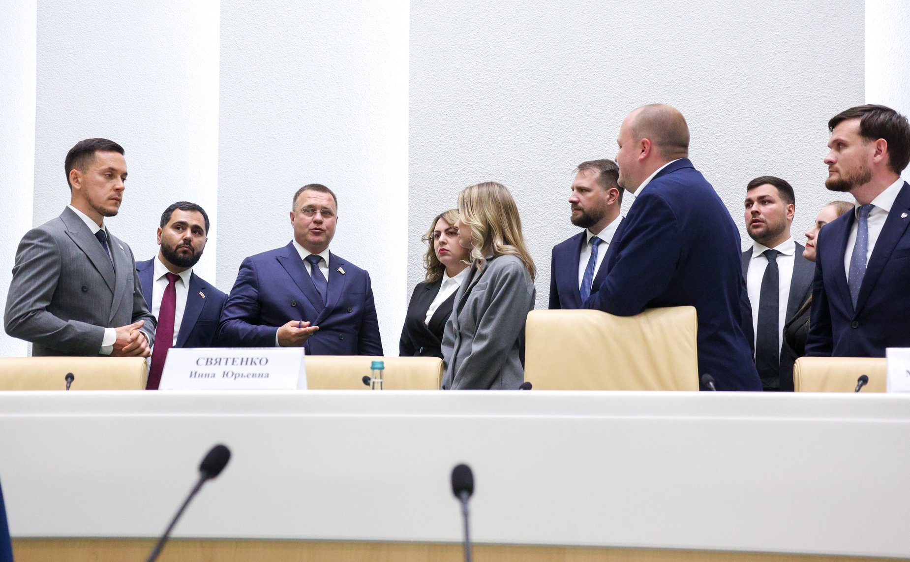 Заседание Палаты молодых законодателей при Совете Федерации