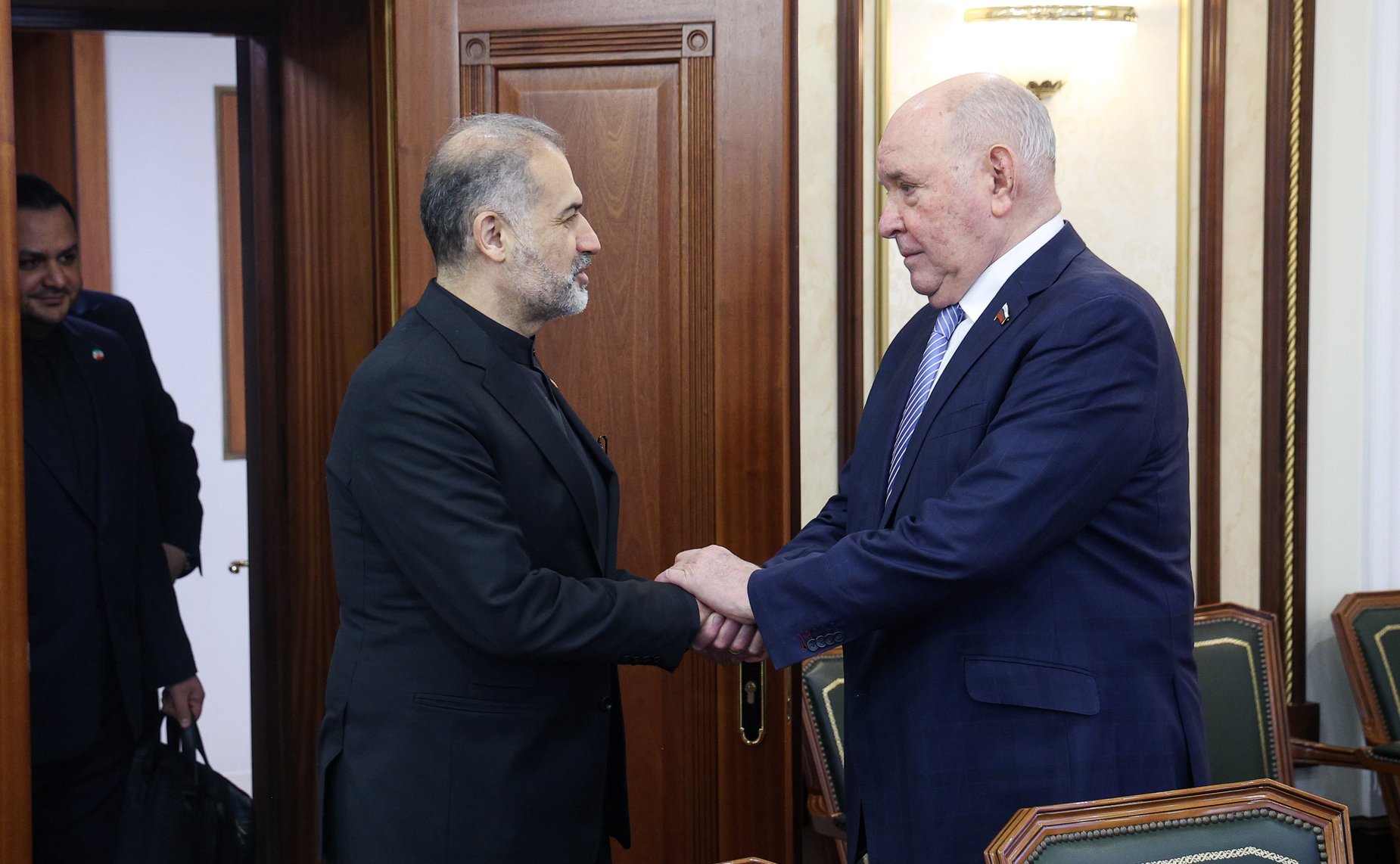 Встреча Григория Карасина с Чрезвычайным и Полномочным Послом Исламской Республики Иран в Российской Федерации