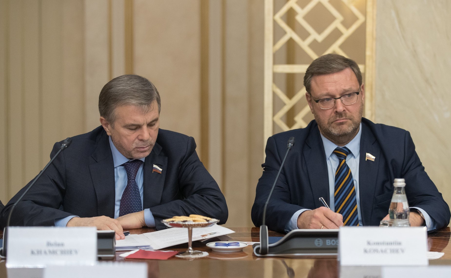 Белан Хамчиев и Константин Косачев