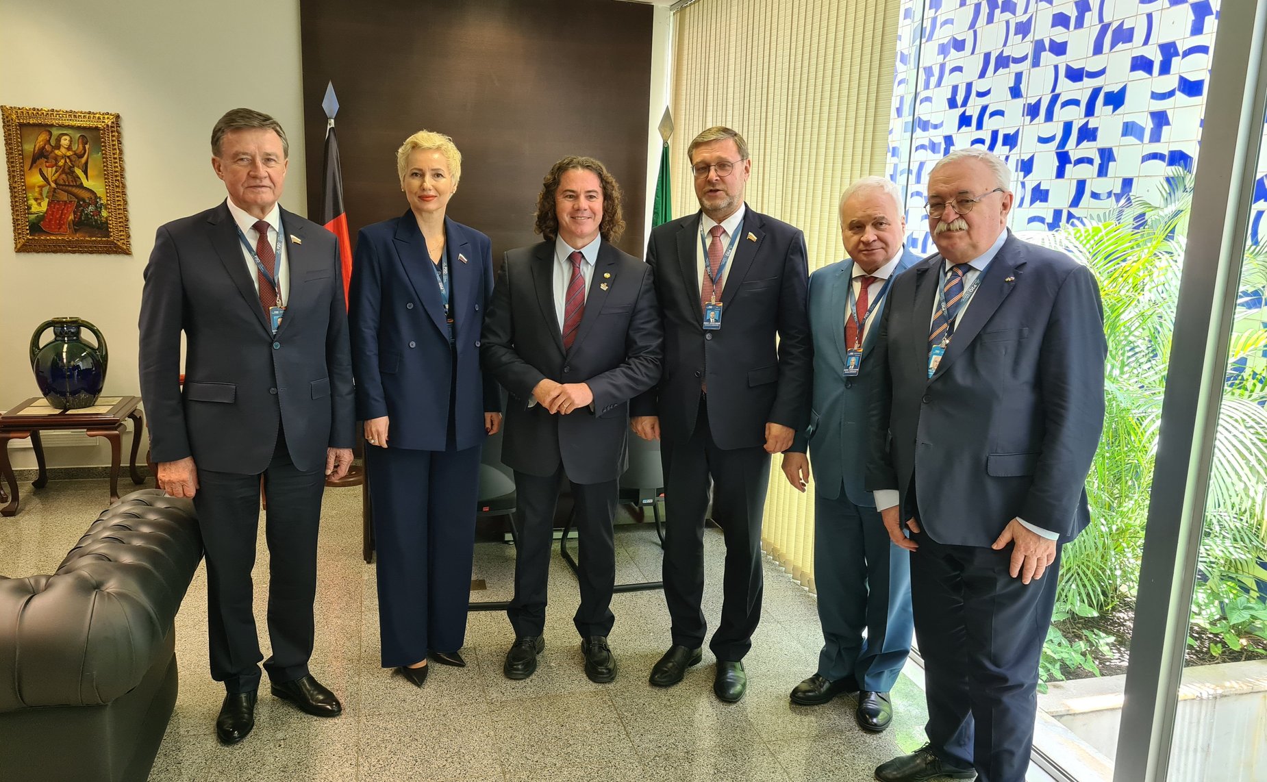 Делегация Федерального Собрания РФ во главе с заместителем Председателя СФ Константином Косачевым приняла участие в десятом юбилейном Саммите председателей парламентов государств «Группы двадцати» в Бразилиа