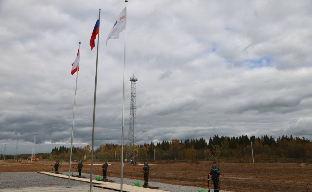 Открытие фанерного завода в поселке Вохтога Грязовецкого муниципального округа