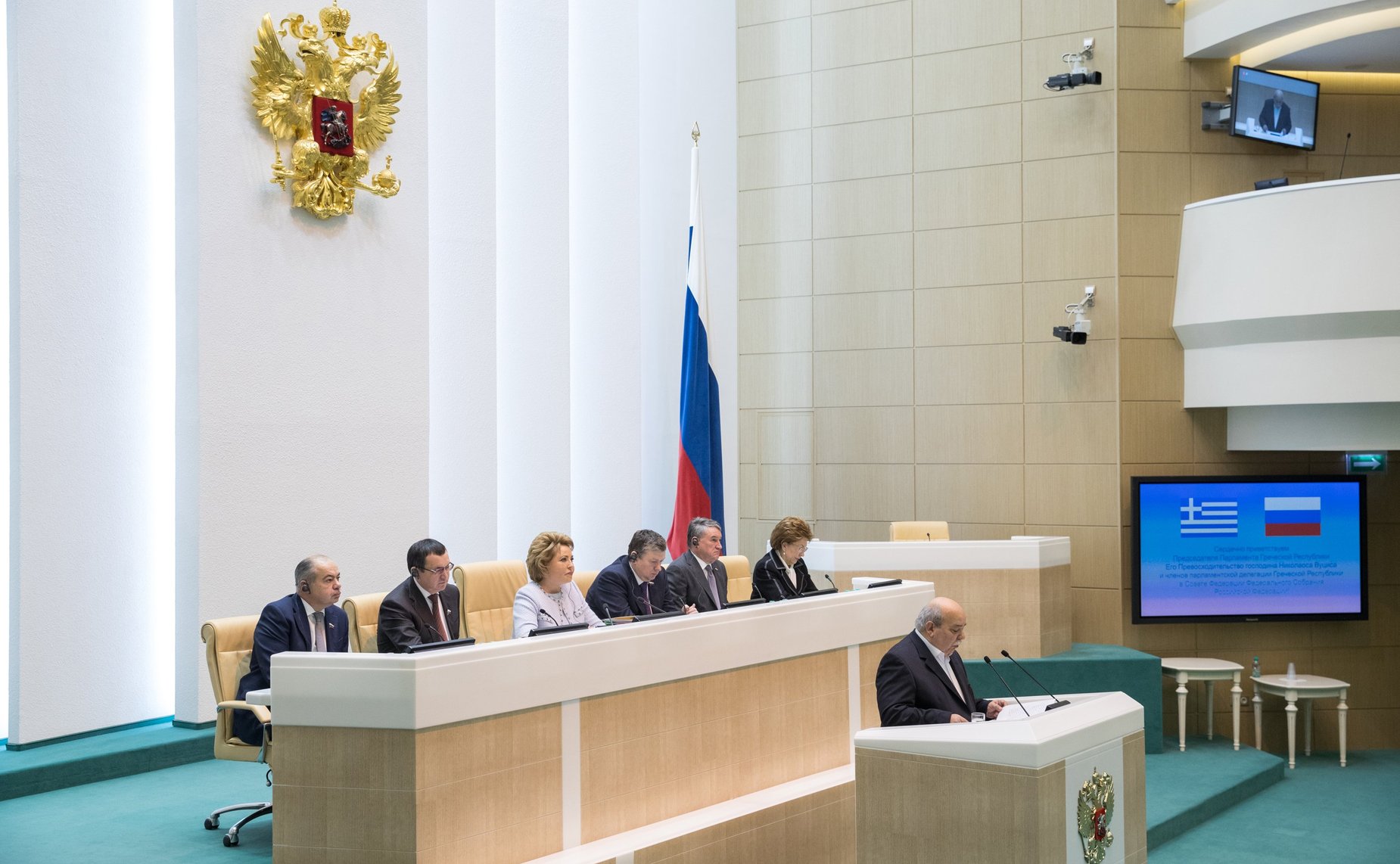 Выступление Н. Вуциса в СФ