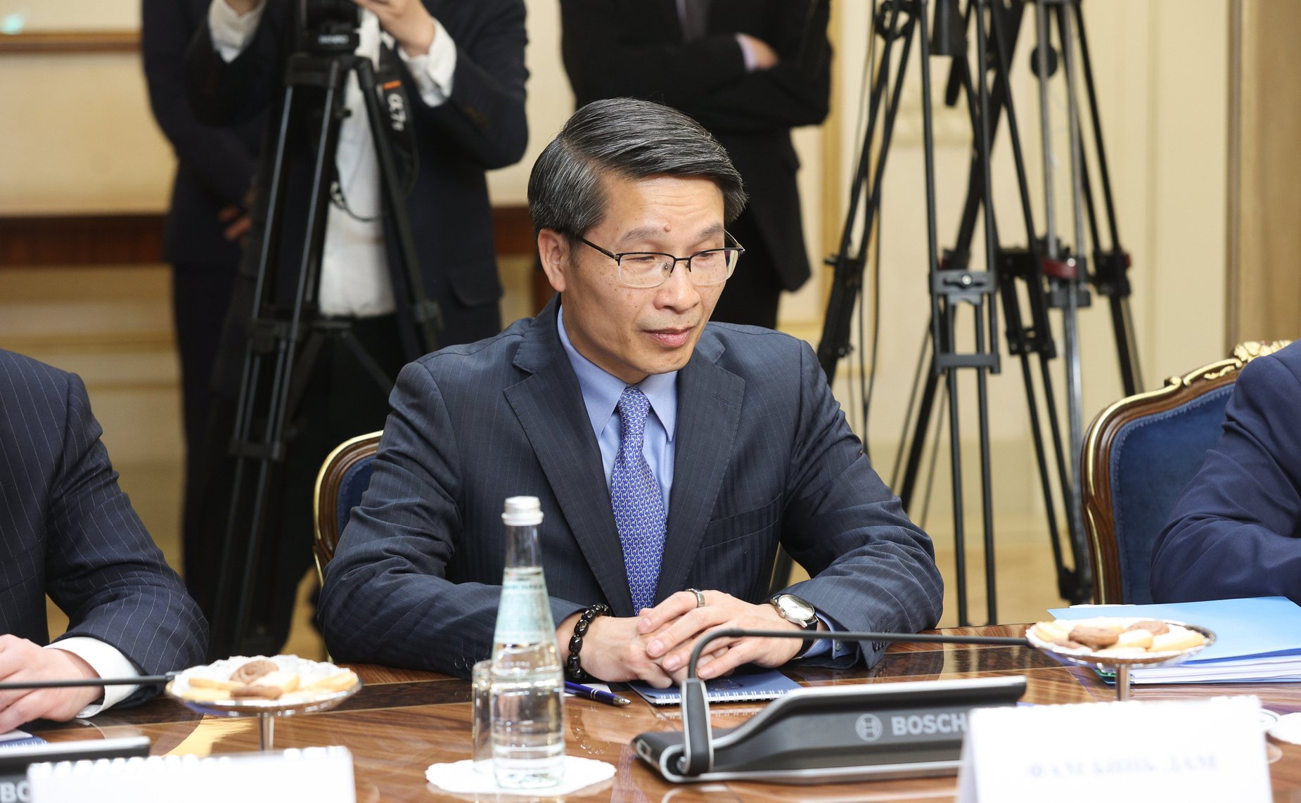 Встреча Председателя Совета Федерации Валентины Матвиенко с Вице-премьером Правительства, Министром иностранных дел Социалистической Республики Вьетнам Буй Тхань Шоном