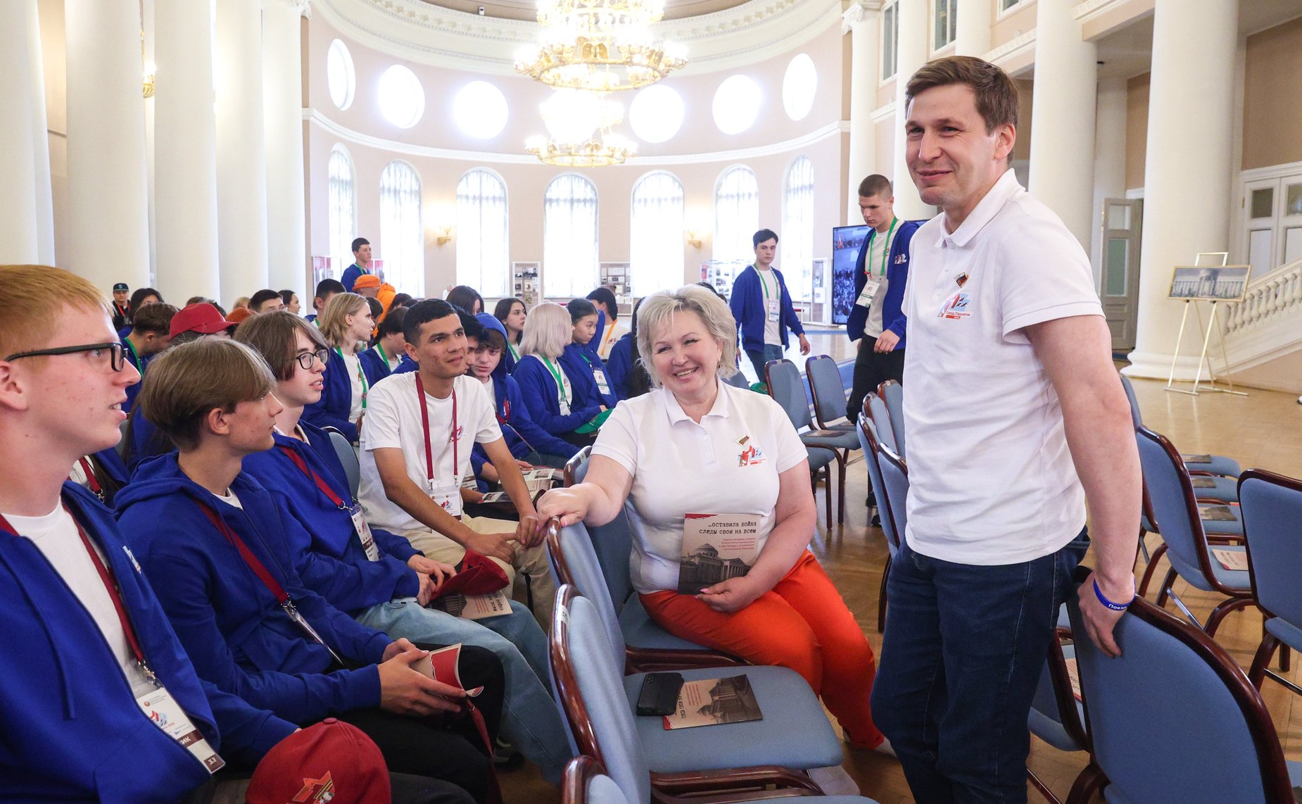 Председатель Совета Федерации Валентина Матвиенко встретилась с участниками культурно-образовательного проекта «Поезд Памяти»