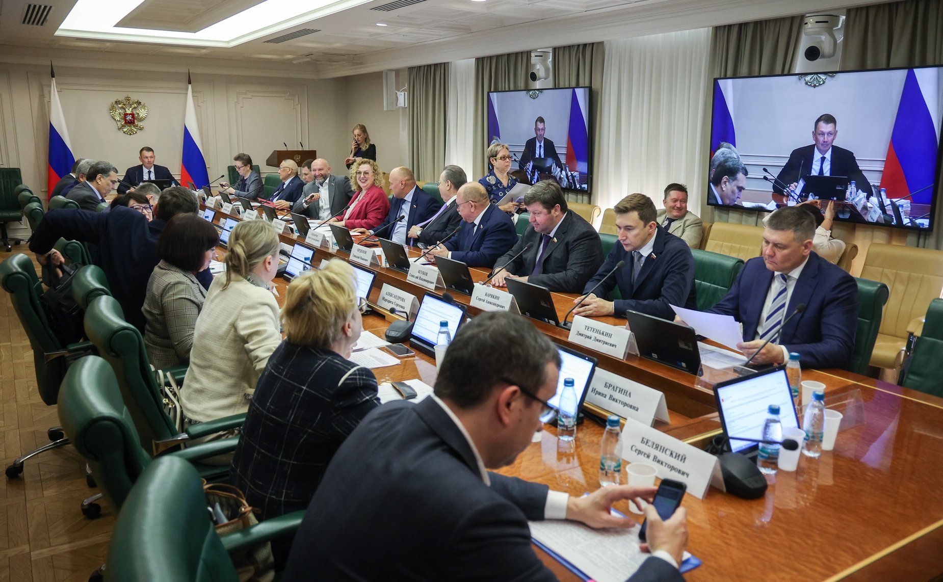 Заседание Комитета Совета Федерации по аграрно-продовольственной политике и природопользованию