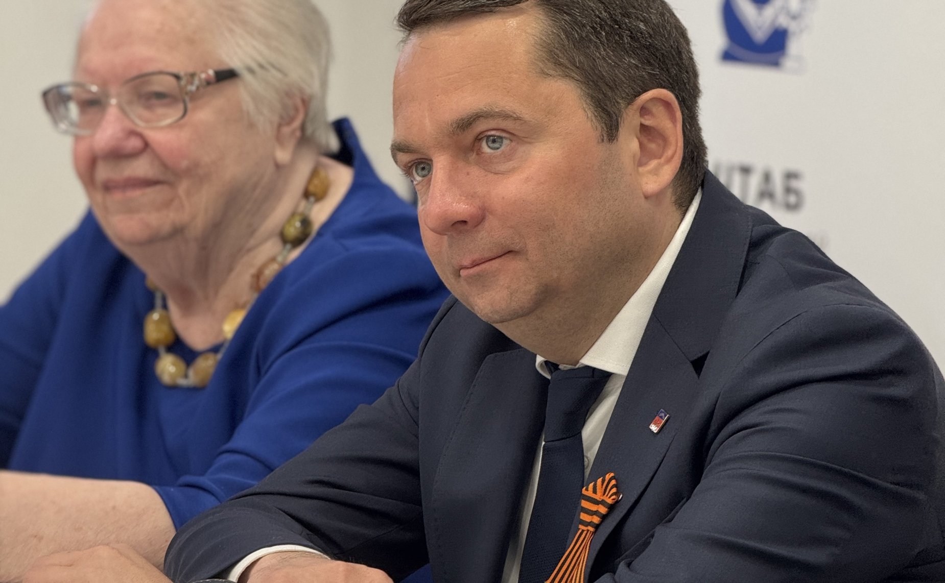 Татьяна Сахарова в рамках работы в регионе приняла участие в торжественном мероприятии с участием ветеранов-блокадников и членов общественной организации «Дети войны»