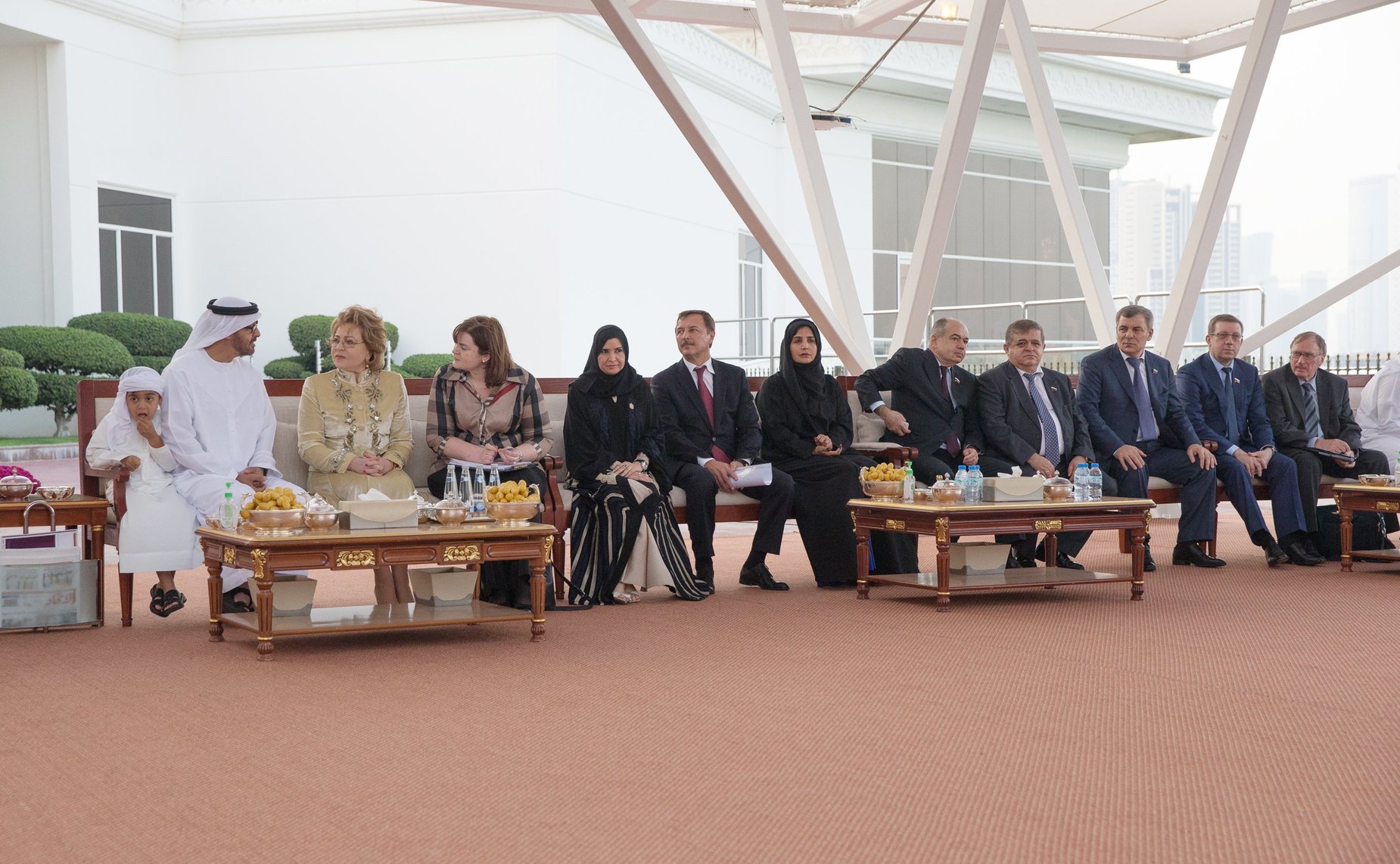 Визит делегации Совета Федерации в ОАЭ