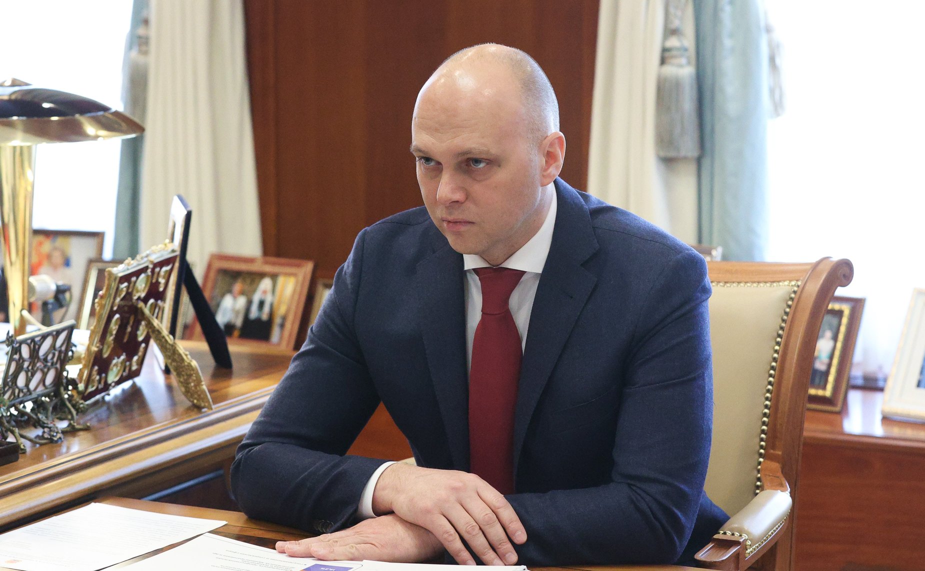 Валентина Матвиенко провела встречу с губернатором Калининградской области Алексеем Беспрозванных
